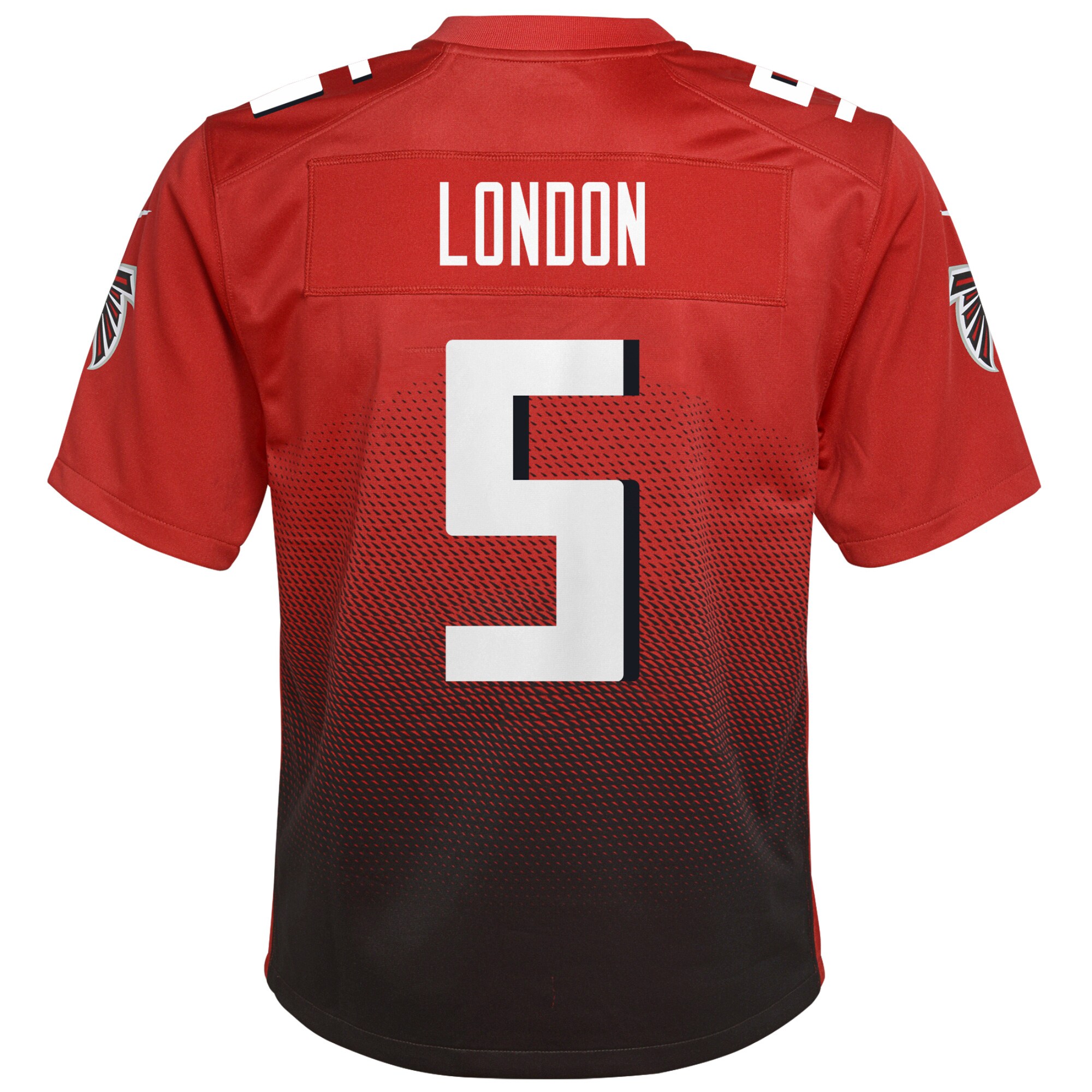 Drake London Atlanta Falcons  Youth Game Jersey - Red