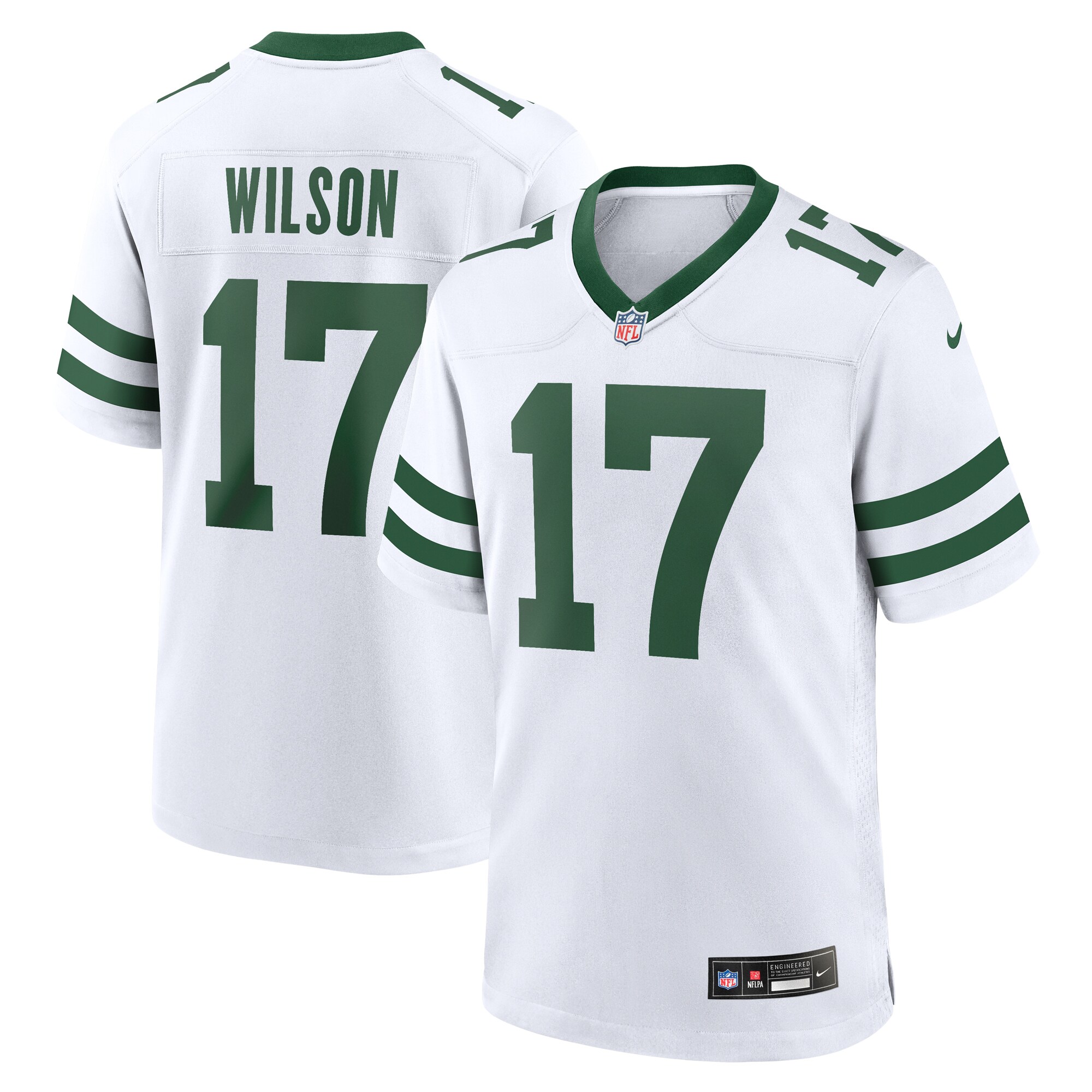 Garrett Wilson New York Jets  Game Jersey - Legacy White