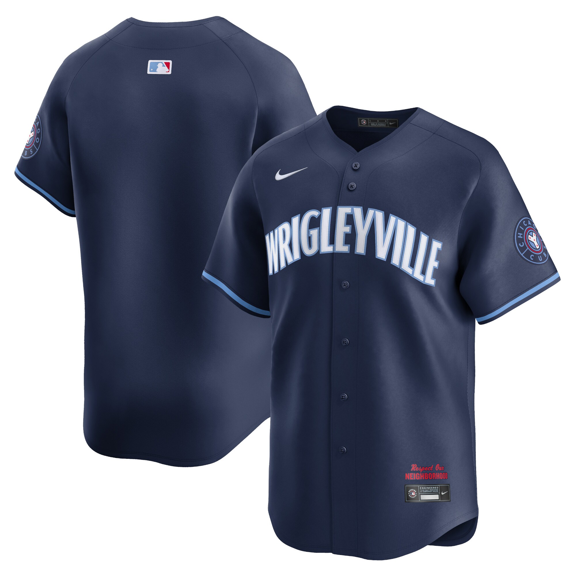 Chicago Cubs  City Connect Limited Jersey - Navy