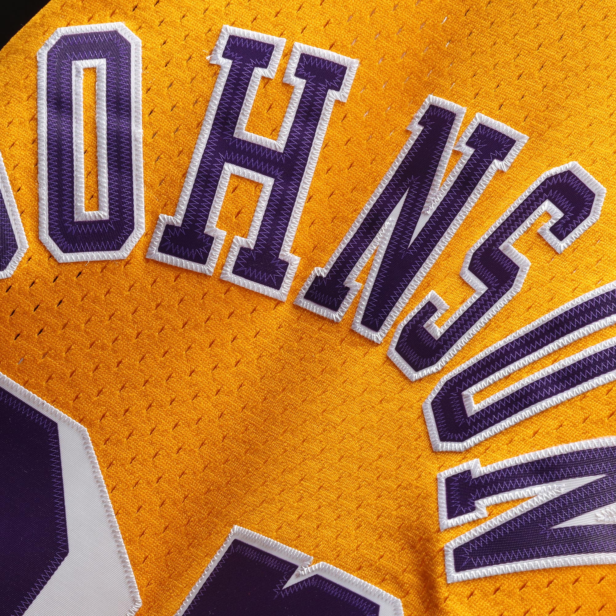 Magic Johnson Los Angeles Lakers Mitchell & Ness 1984\/85 Hardwood Classics Swingman Jersey - Gold