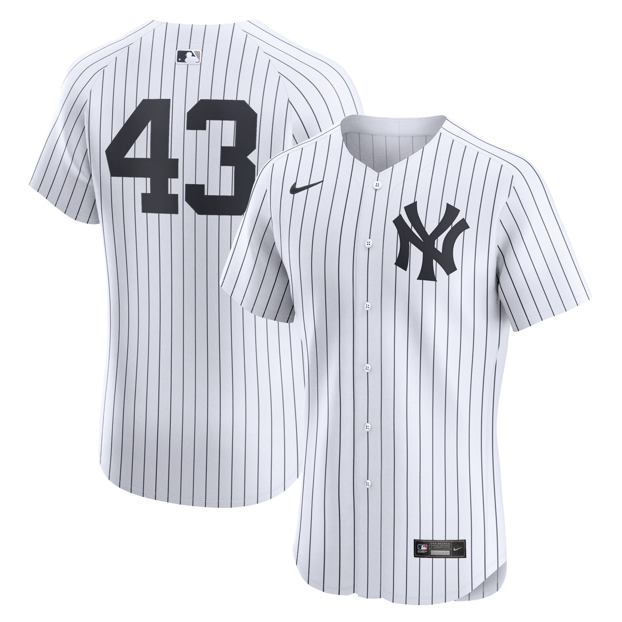 Jonathan Lo\u00c3\u00a1isiga New York Yankees  Home Elite Player Jersey - White