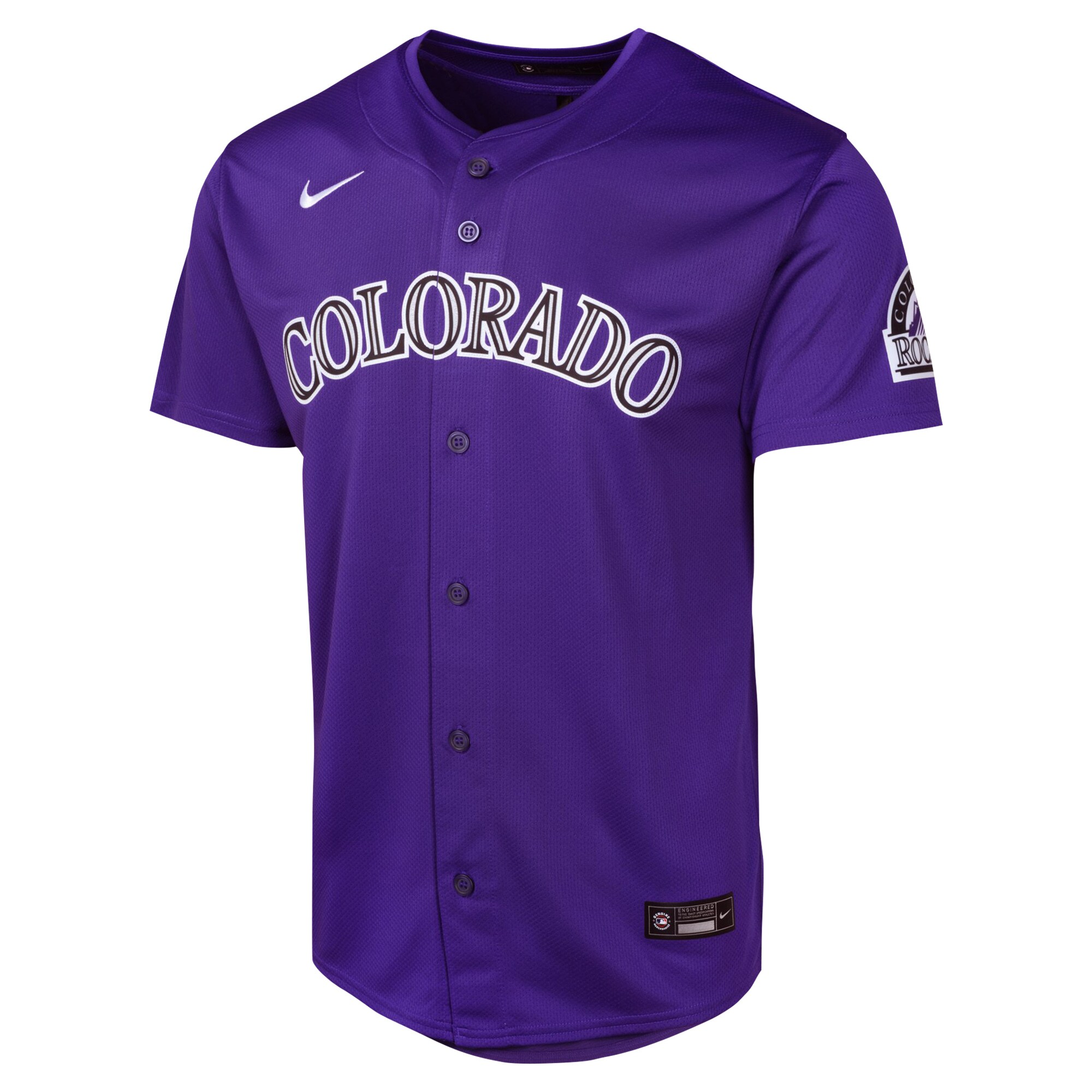 Colorado Rockies  Youth Alternate Limited Jersey - Purple