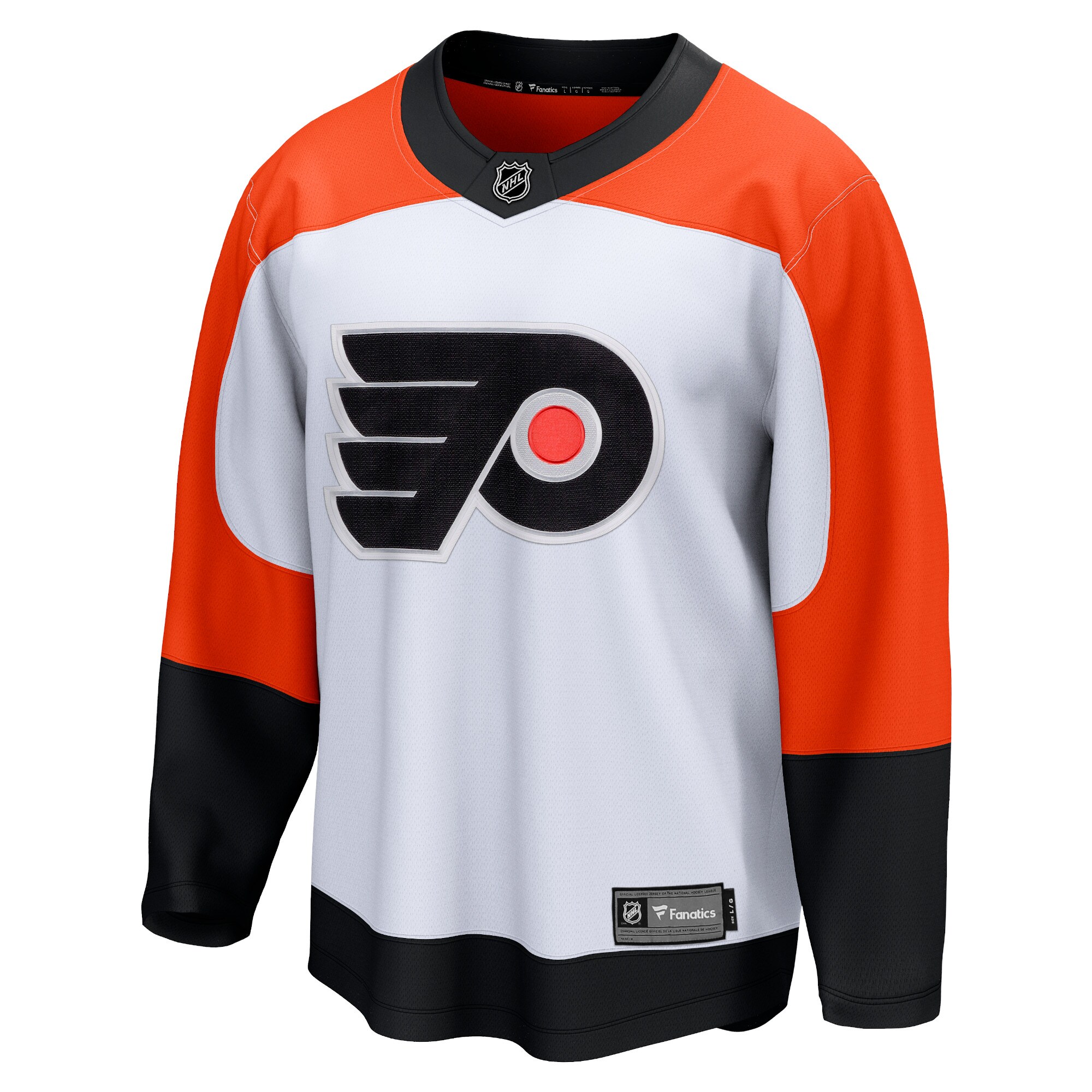 Philadelphia Flyers Fanatics Away Premier Breakaway Jersey - White