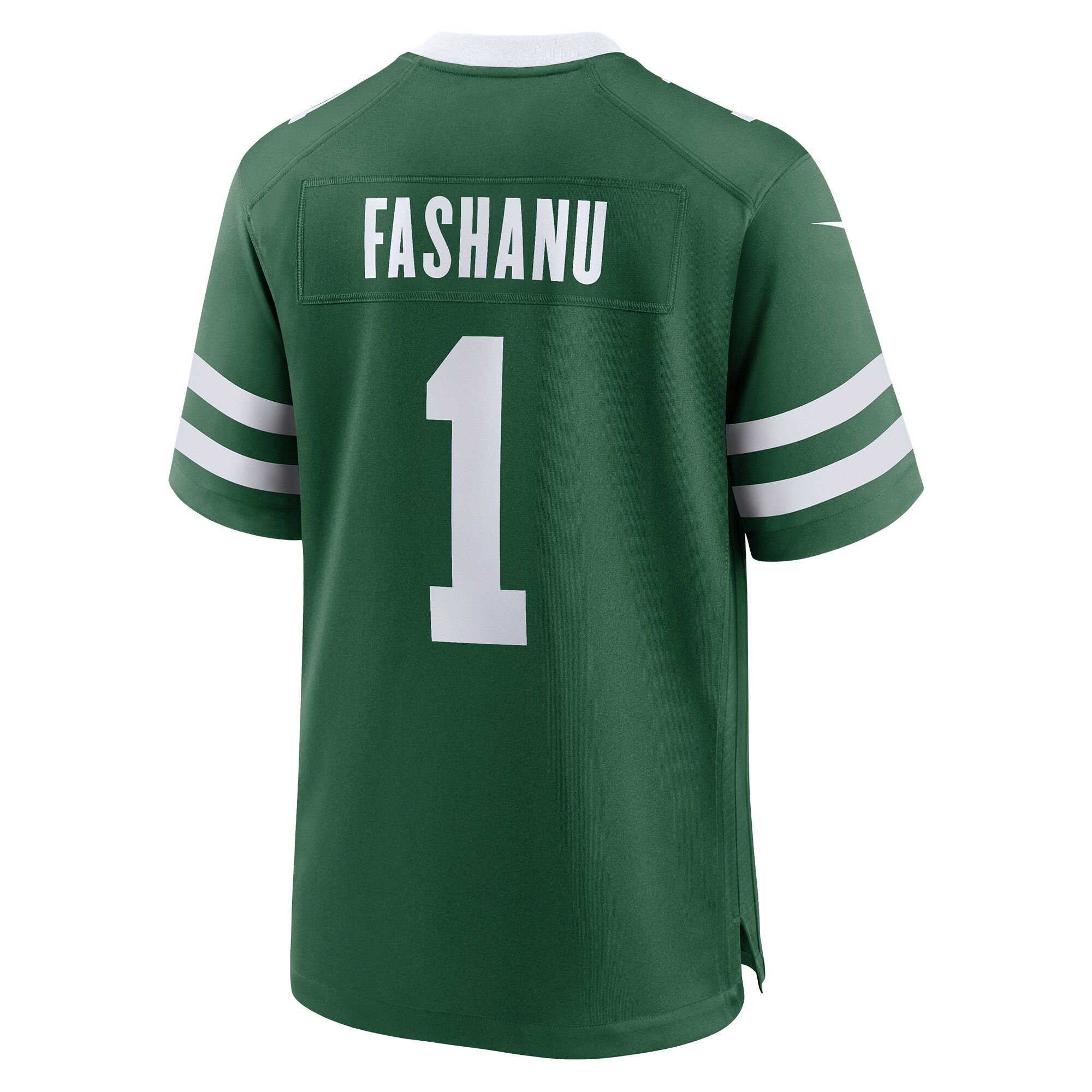 Olu Fashanu New York Jets  2024 NFL Draft First Round Pick Player Game Jersey - Gotham Green