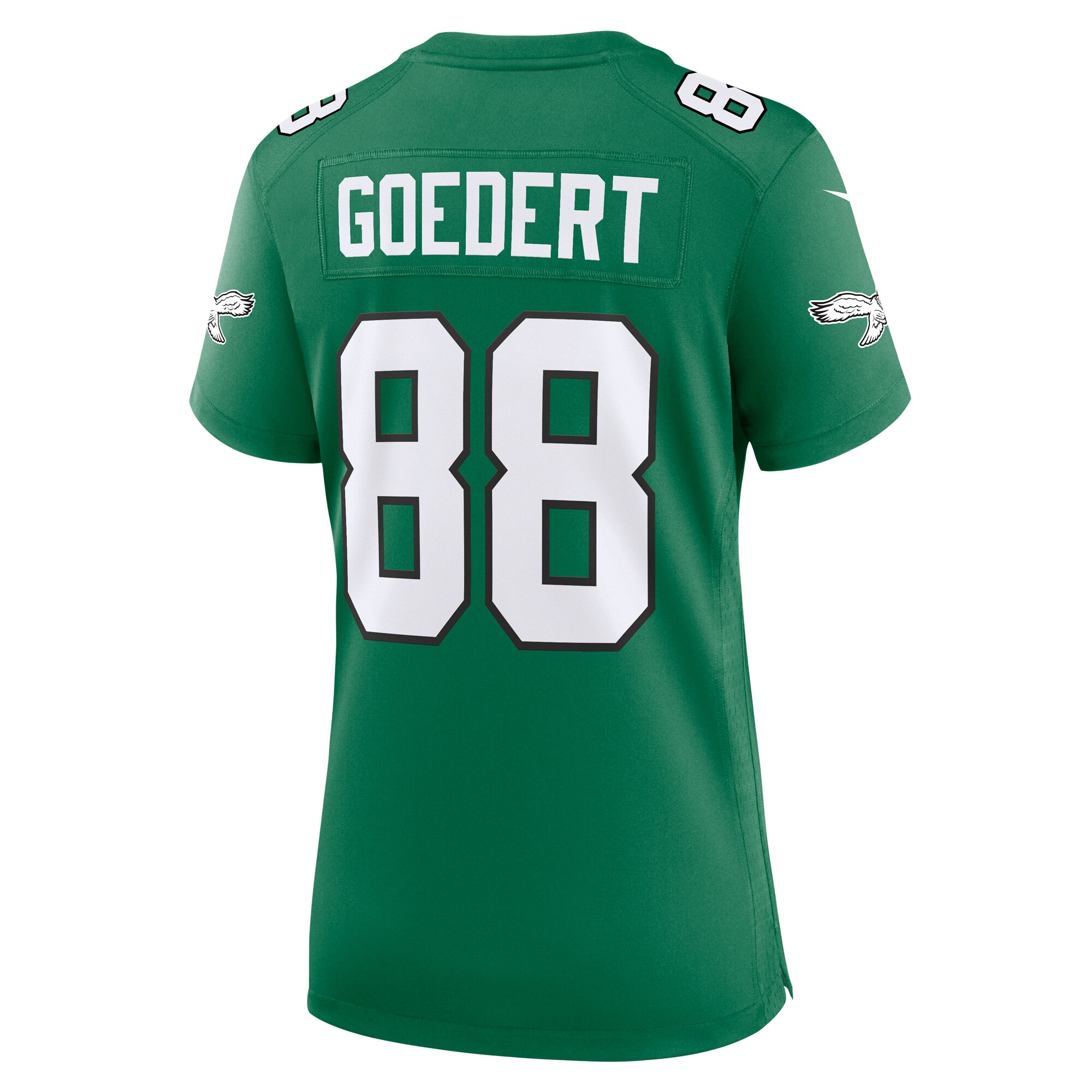 Dallas Goedert Philadelphia Eagles  Women's Alternate Game Jersey - Kelly Green
