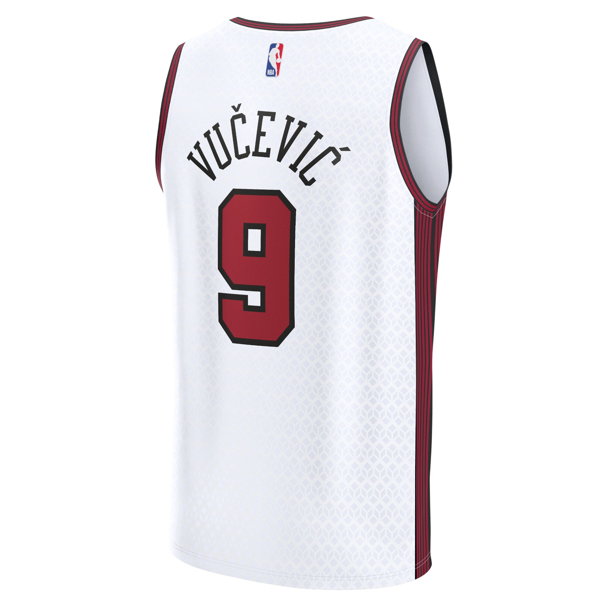 Nikola Vucevic Chicago Bulls Fanatics Fastbreak Jersey - City Edition - White