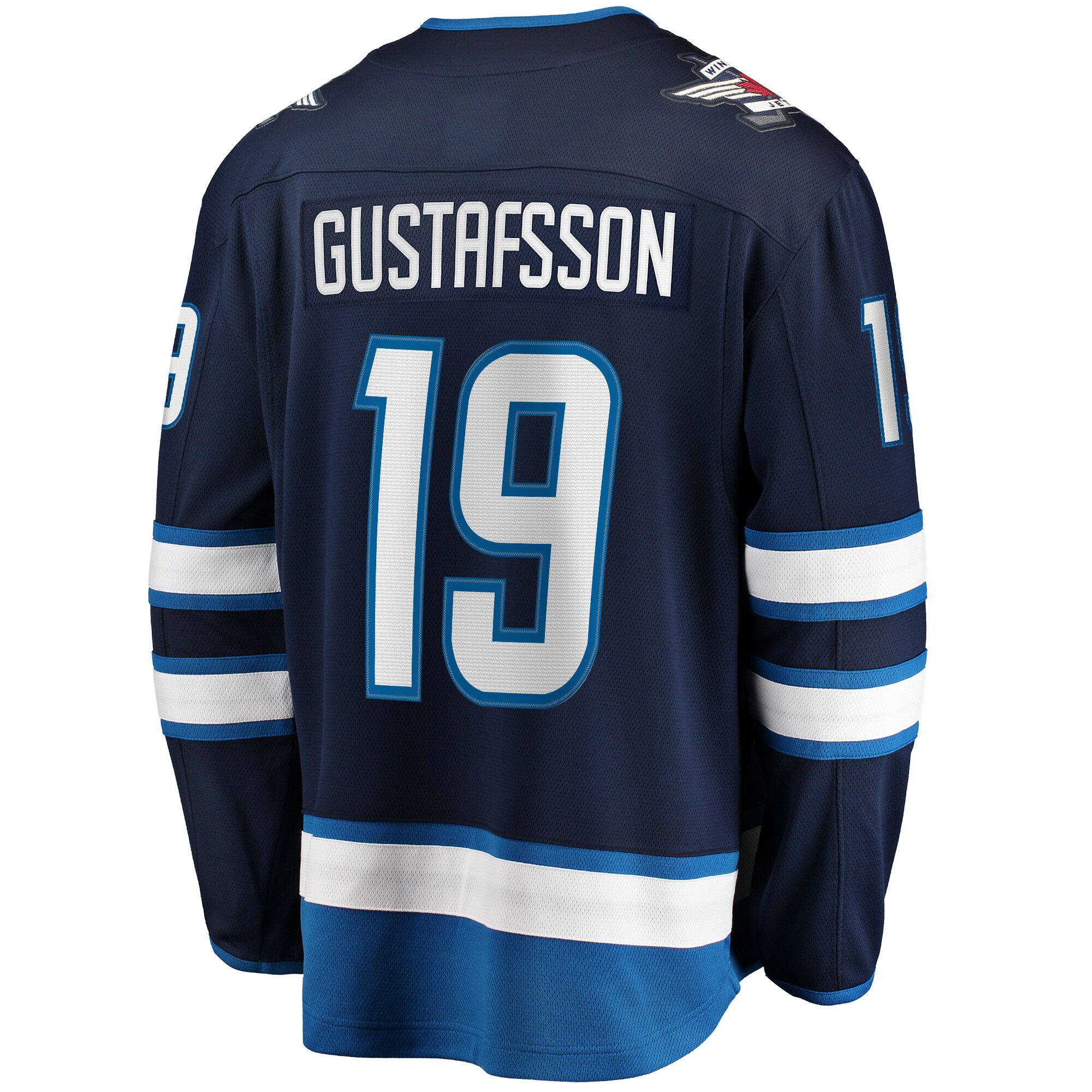 David Gustafsson Winnipeg Jets Fanatics Home Premier Breakaway Player Jersey - Navy