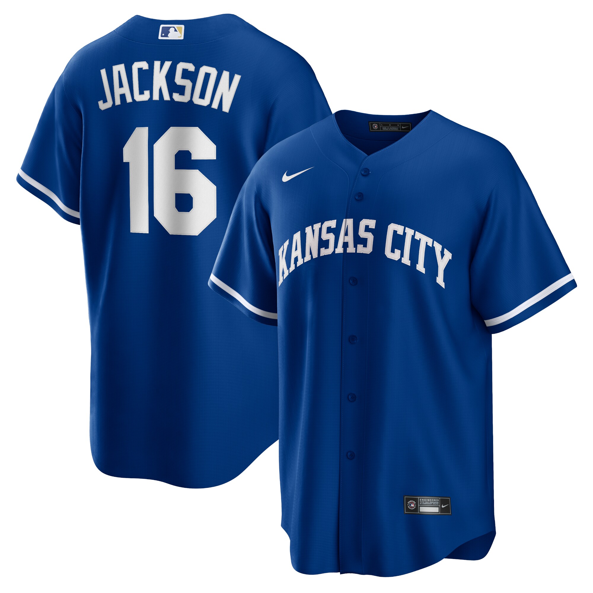 Bo Jackson Kansas City Royals  Alternate Cooperstown Collection Replica Player Jersey - Royal