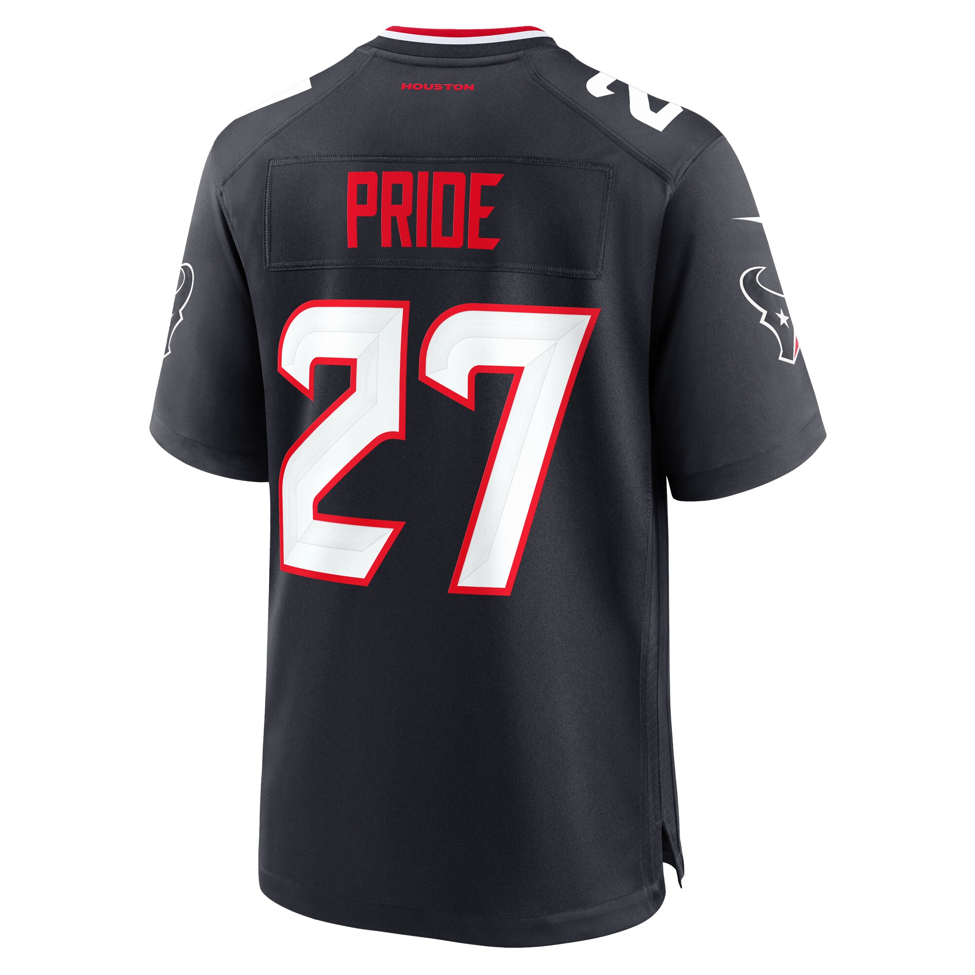 Troy Pride Houston Texans  Team Game Jersey -  Navy