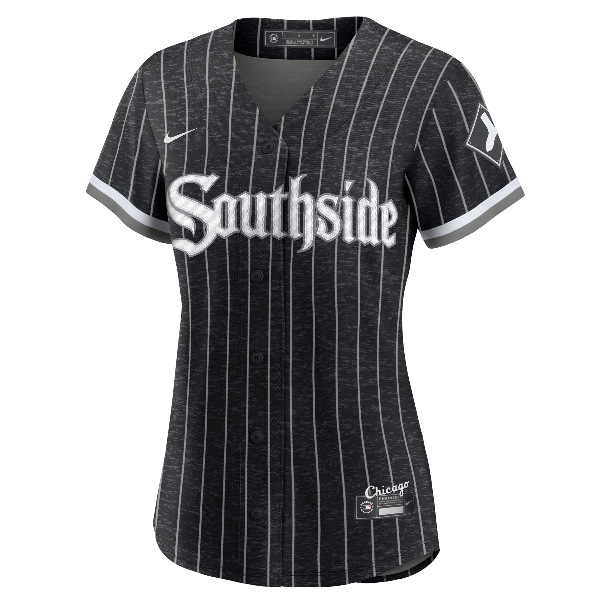 Yoan Moncada Chicago White Sox  Women's City Connect Replica Player Jersey - Black