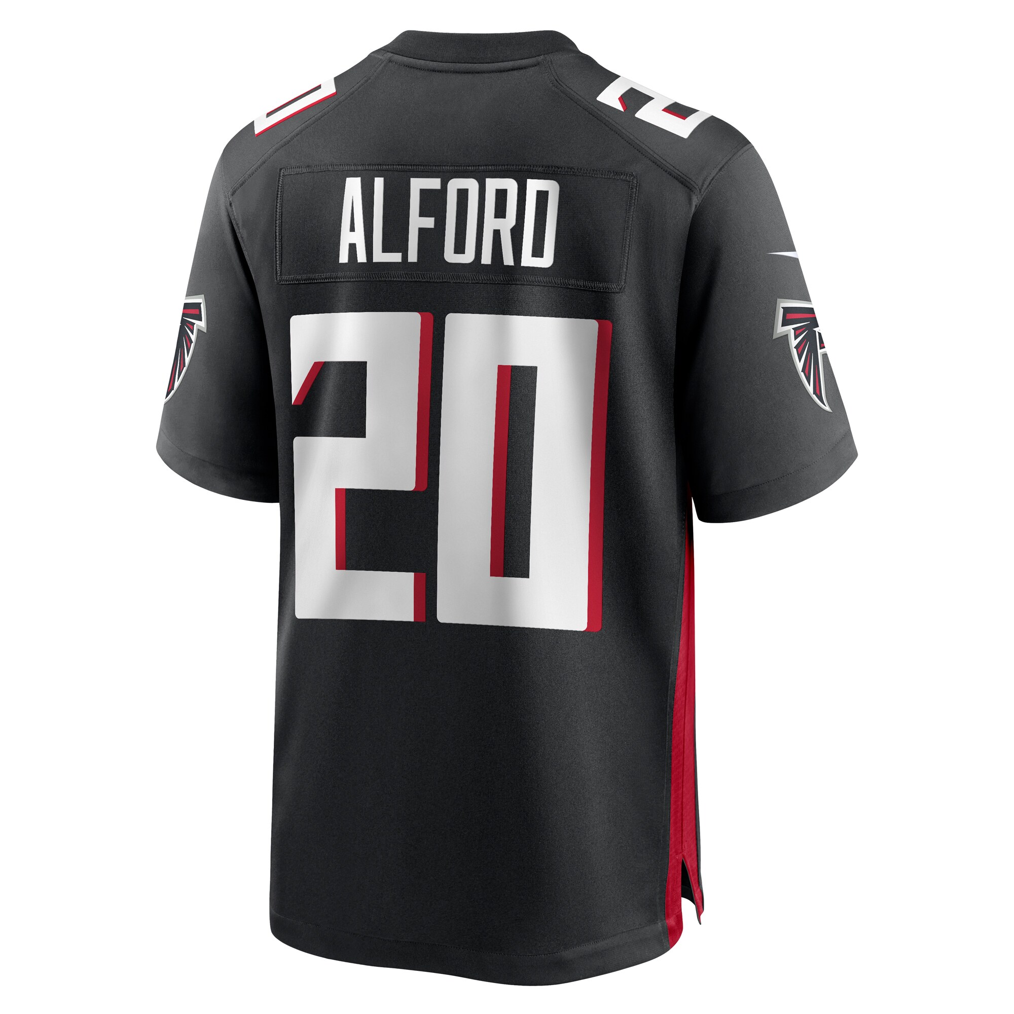 Dee Alford Atlanta Falcons  Team Game Jersey -  Black