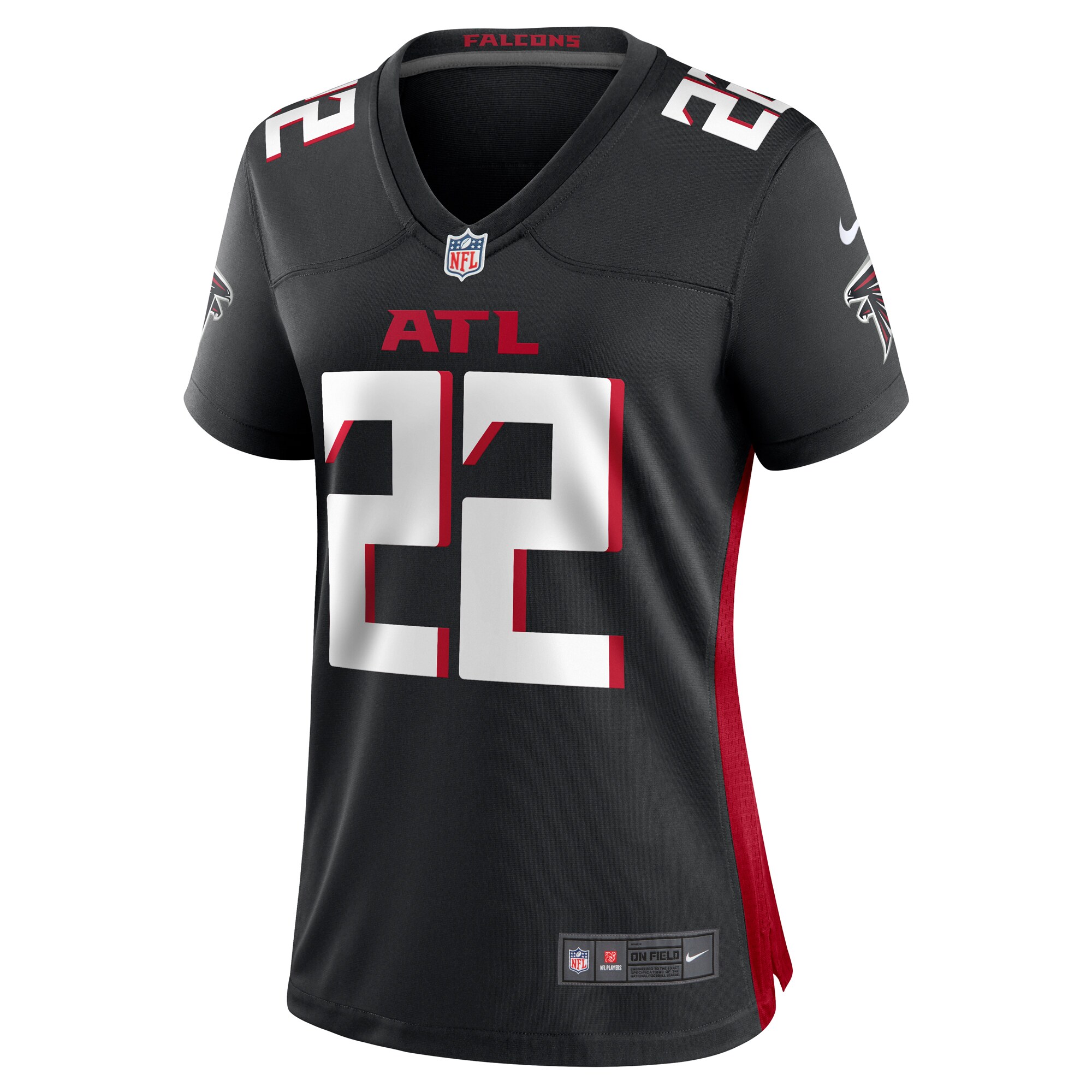 Cornell Armstrong Atlanta Falcons  Women's Team Game Jersey -  Black