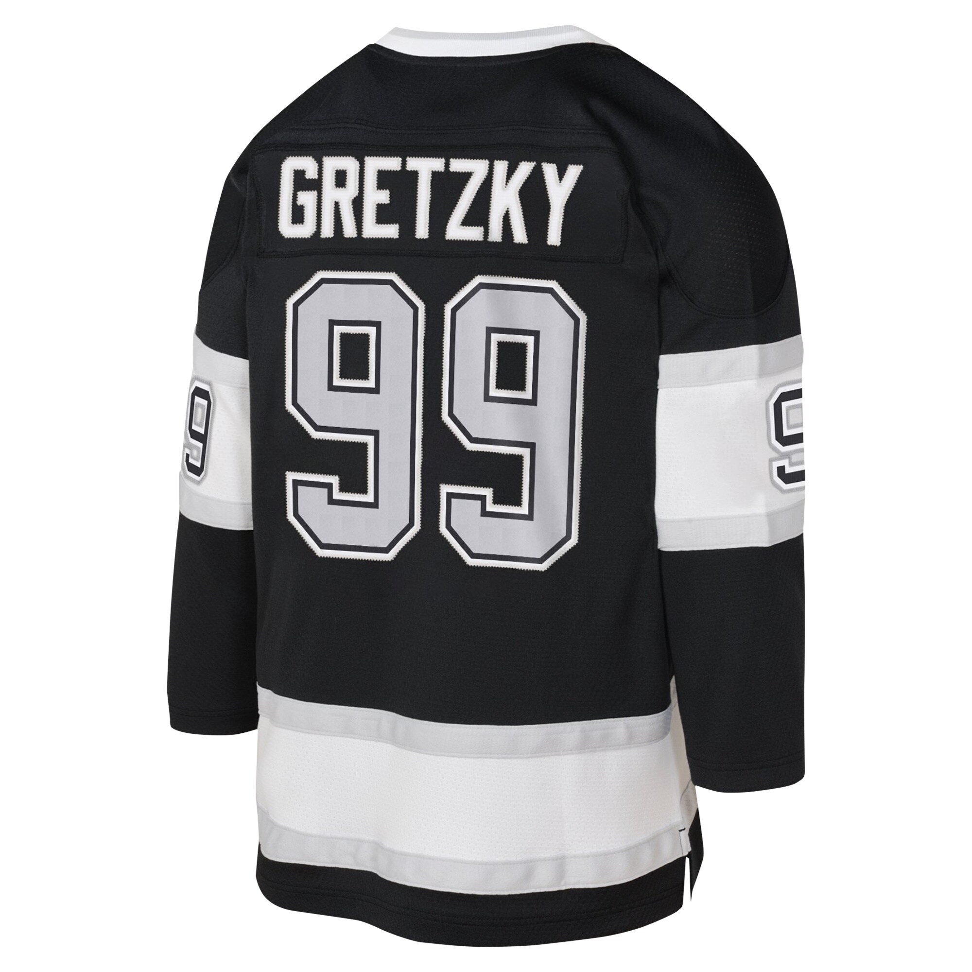 Wayne Gretzky Los Angeles Kings Mitchell & Ness Youth 1992 Blue Line Player Jersey - Black