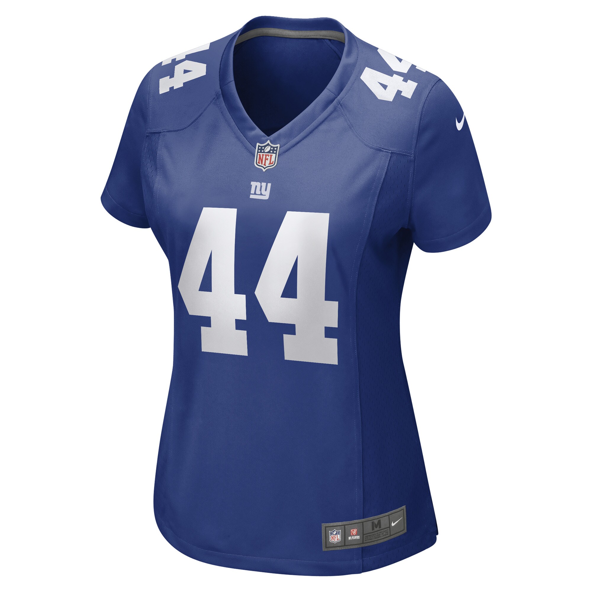 Nick McCloud New York Giants  Women's Game Player Jersey - Royal