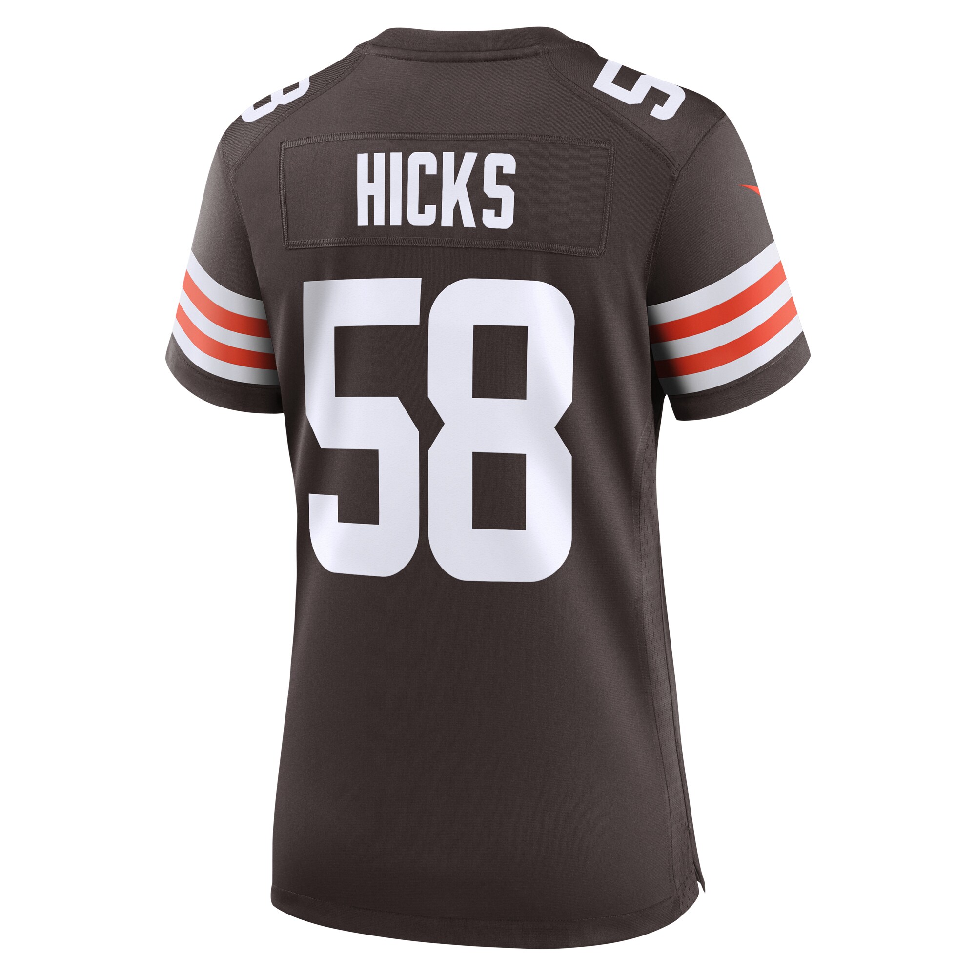 Jordan Hicks Cleveland Browns  Women's  Game Jersey -  Brown