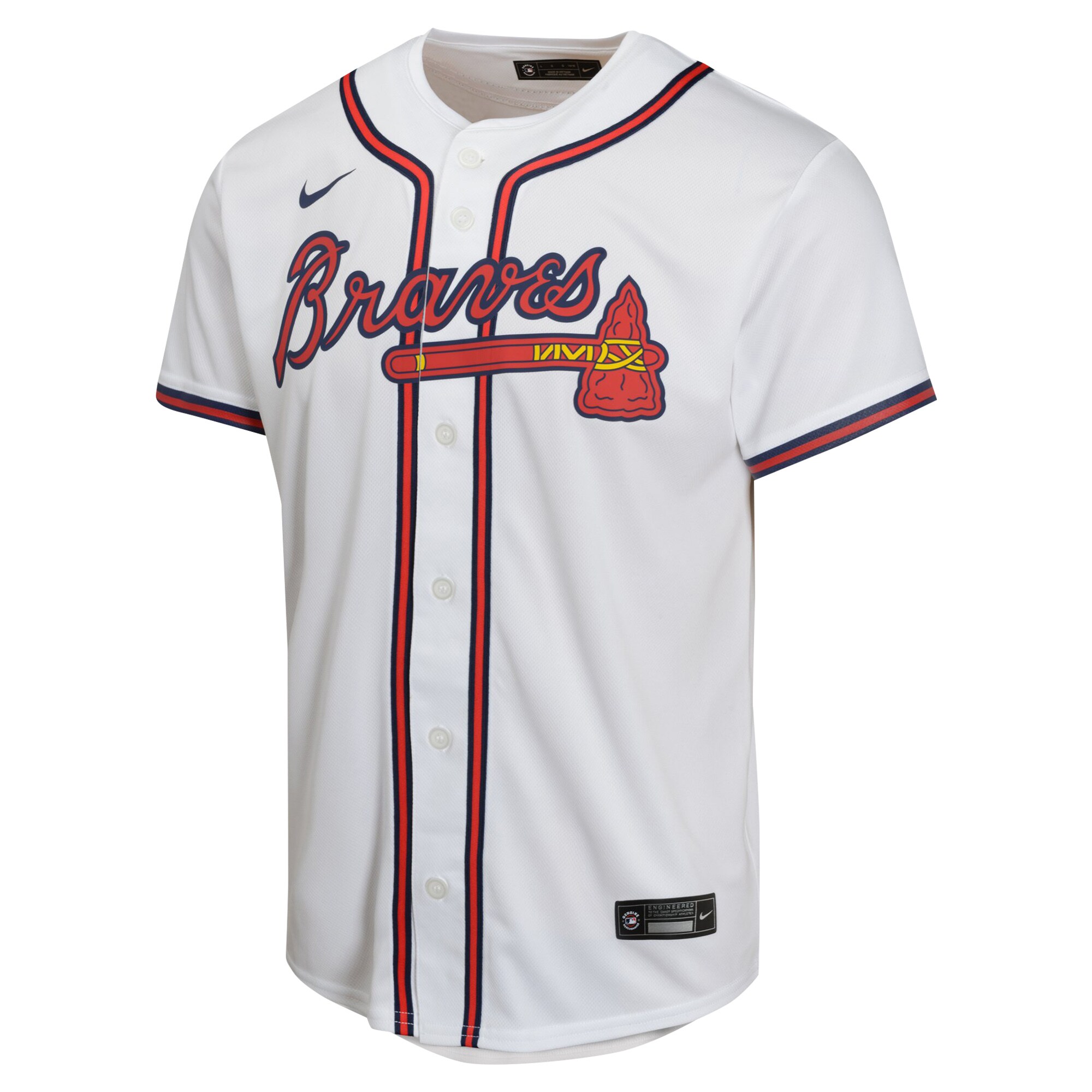 Ronald Acu\u00c3\u00b1a Jr. Atlanta Braves  Youth Home Game Player Jersey - White