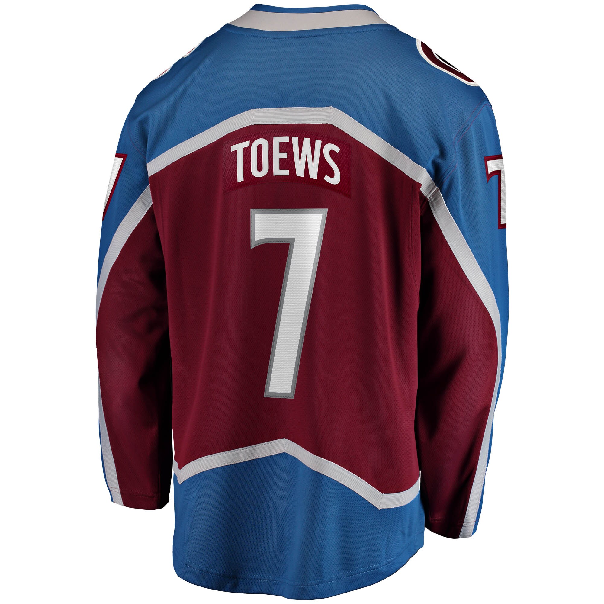 Devon Toews Colorado Avalanche Fanatics Home Breakaway Player Jersey - Burgundy