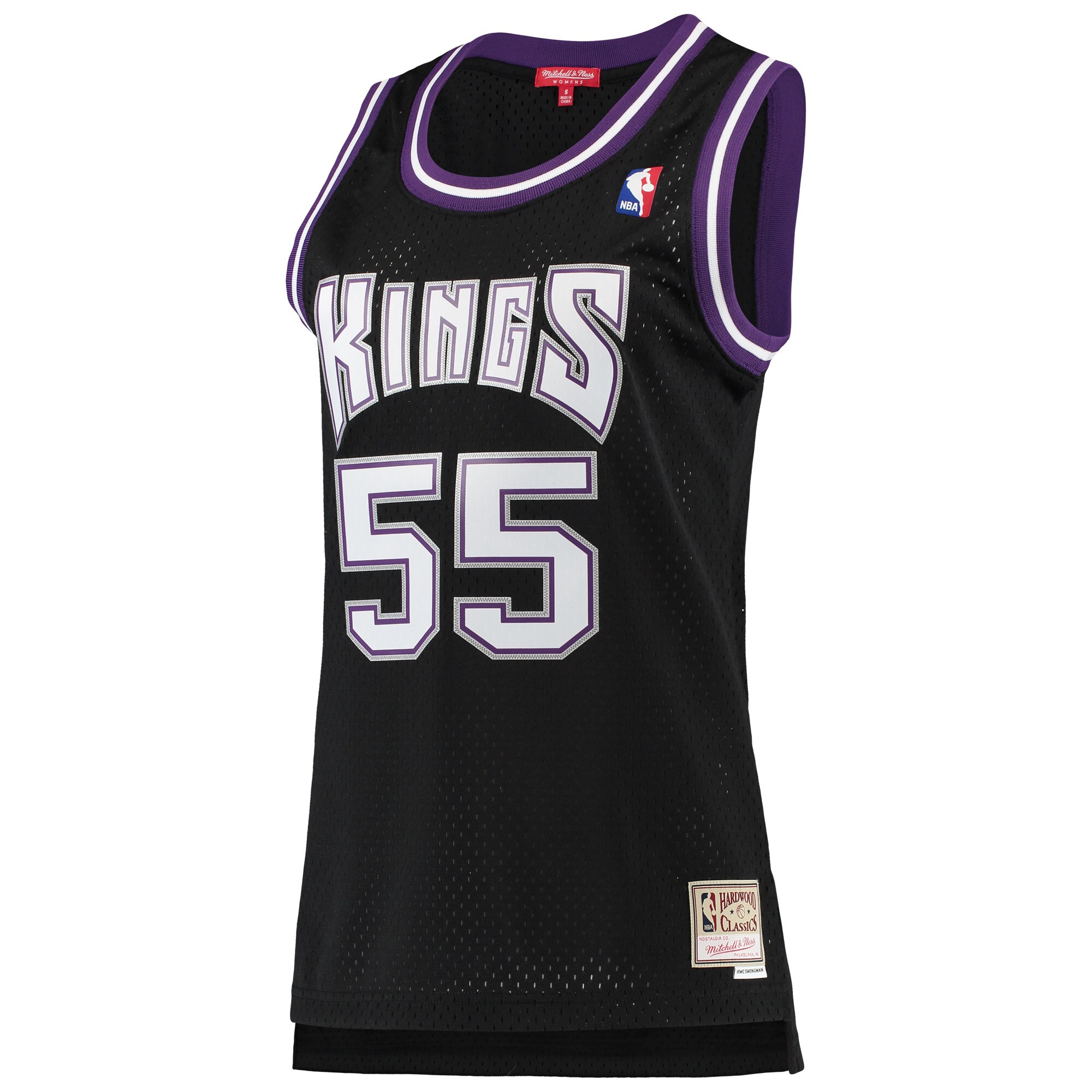 Jason Williams Sacramento Kings Mitchell & Ness Women's 2000\/01 Hardwood Classics Swingman Jersey - Black