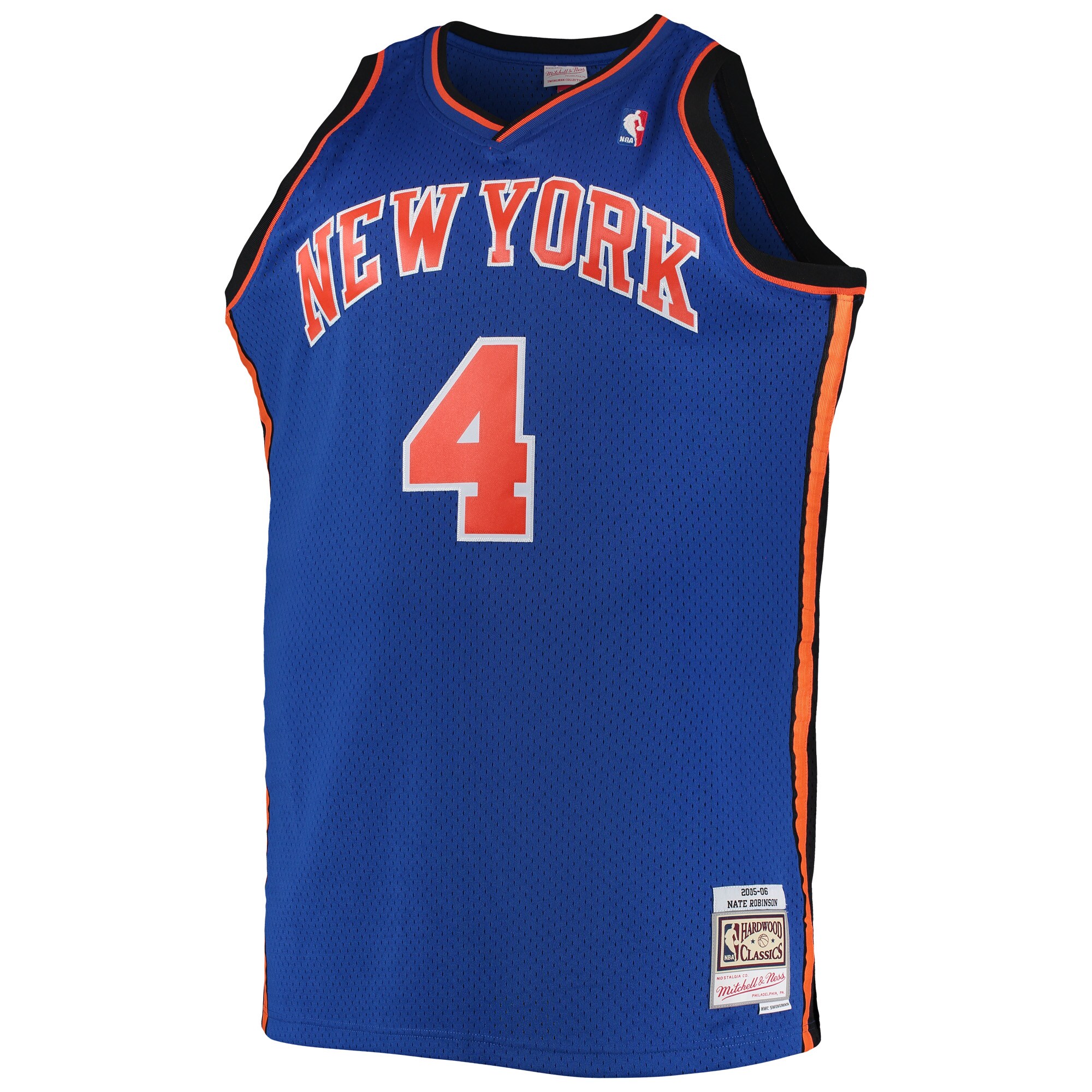 Nate Robinson New York Knicks Mitchell & Ness 2005\/06 Big & Tall Hardwood Classics Swingman Jersey - Blue