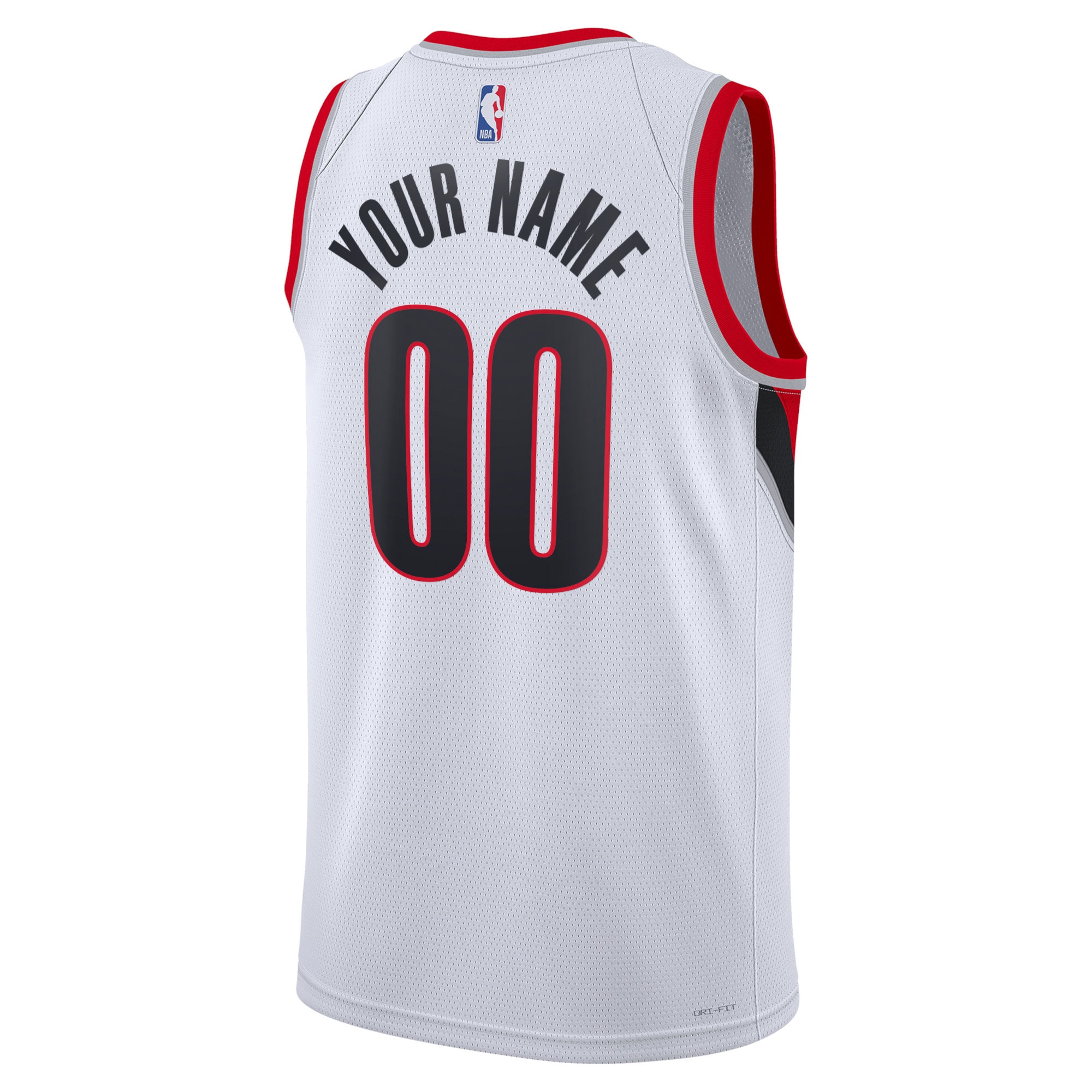 Portland Trail Blazers  Unisex Swingman Custom Jersey White - Association Edition