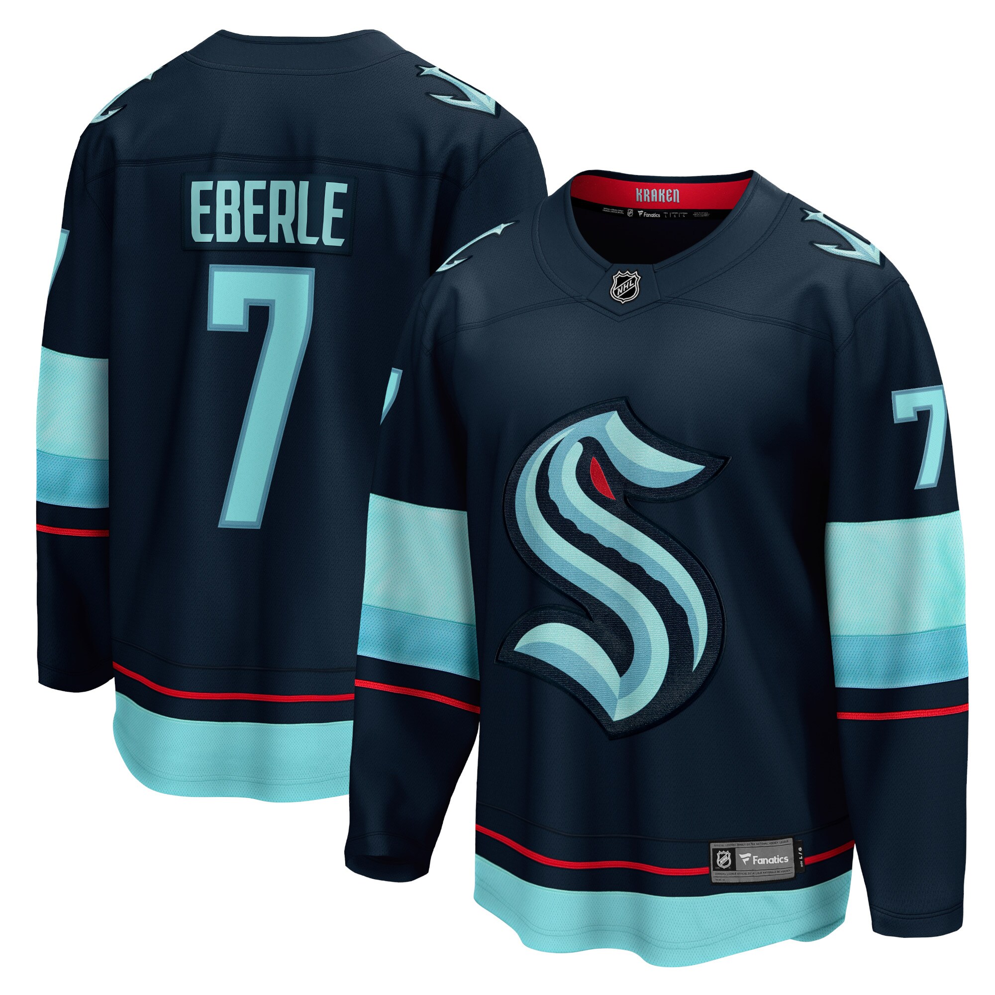 Jordan Eberle  Fanatics Home Breakaway Player Jersey - Navy