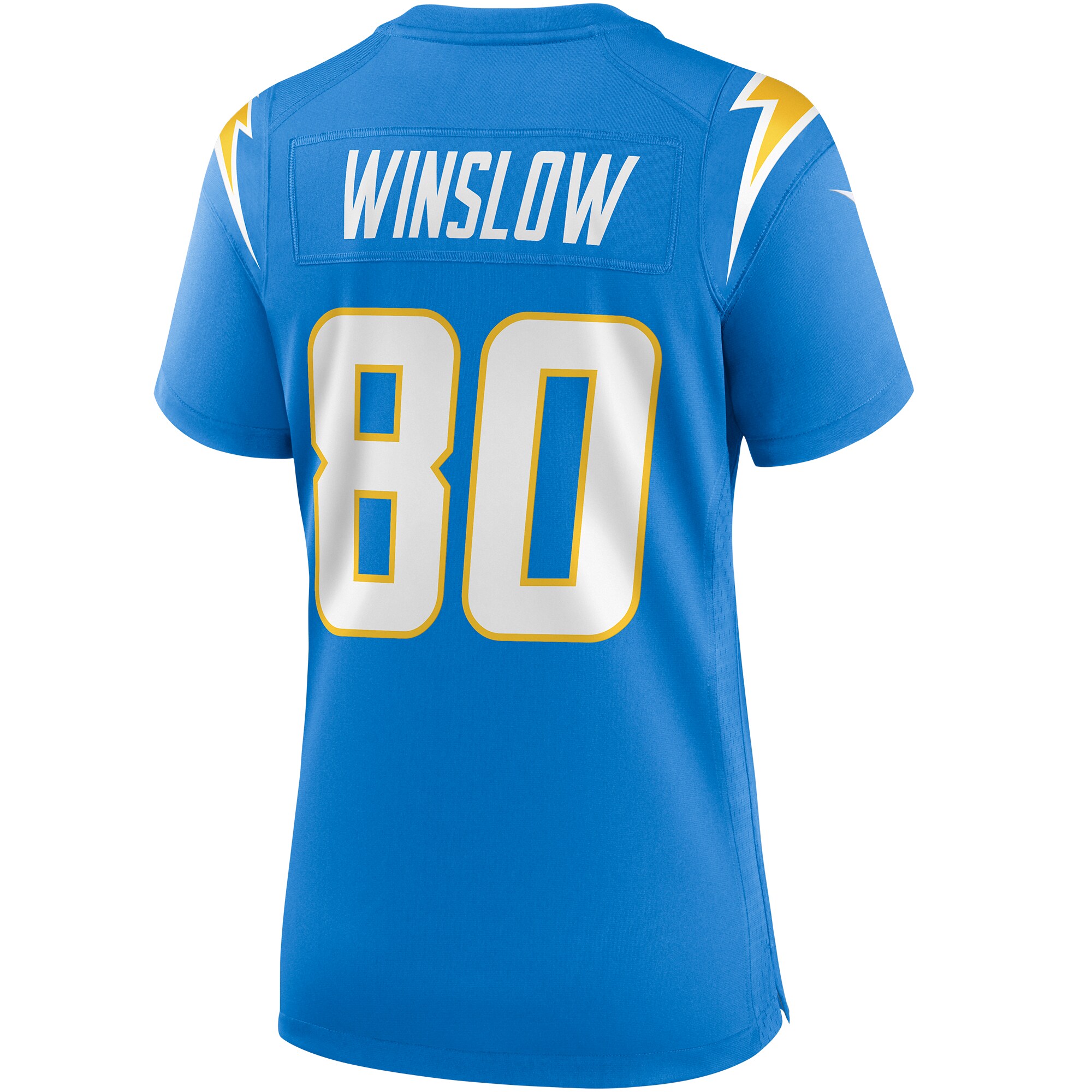 Kellen Winslow Los Angeles Chargers  Women's Game Retired Player Jersey - Powder Blue
