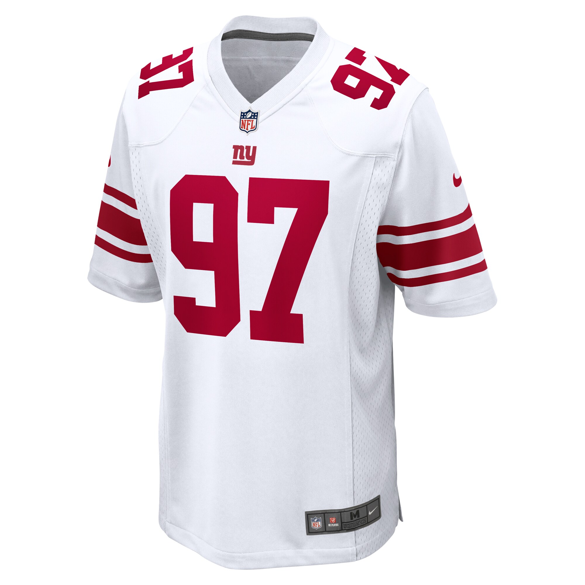Dexter Lawrence II New York Giants  Game Player Jersey - White