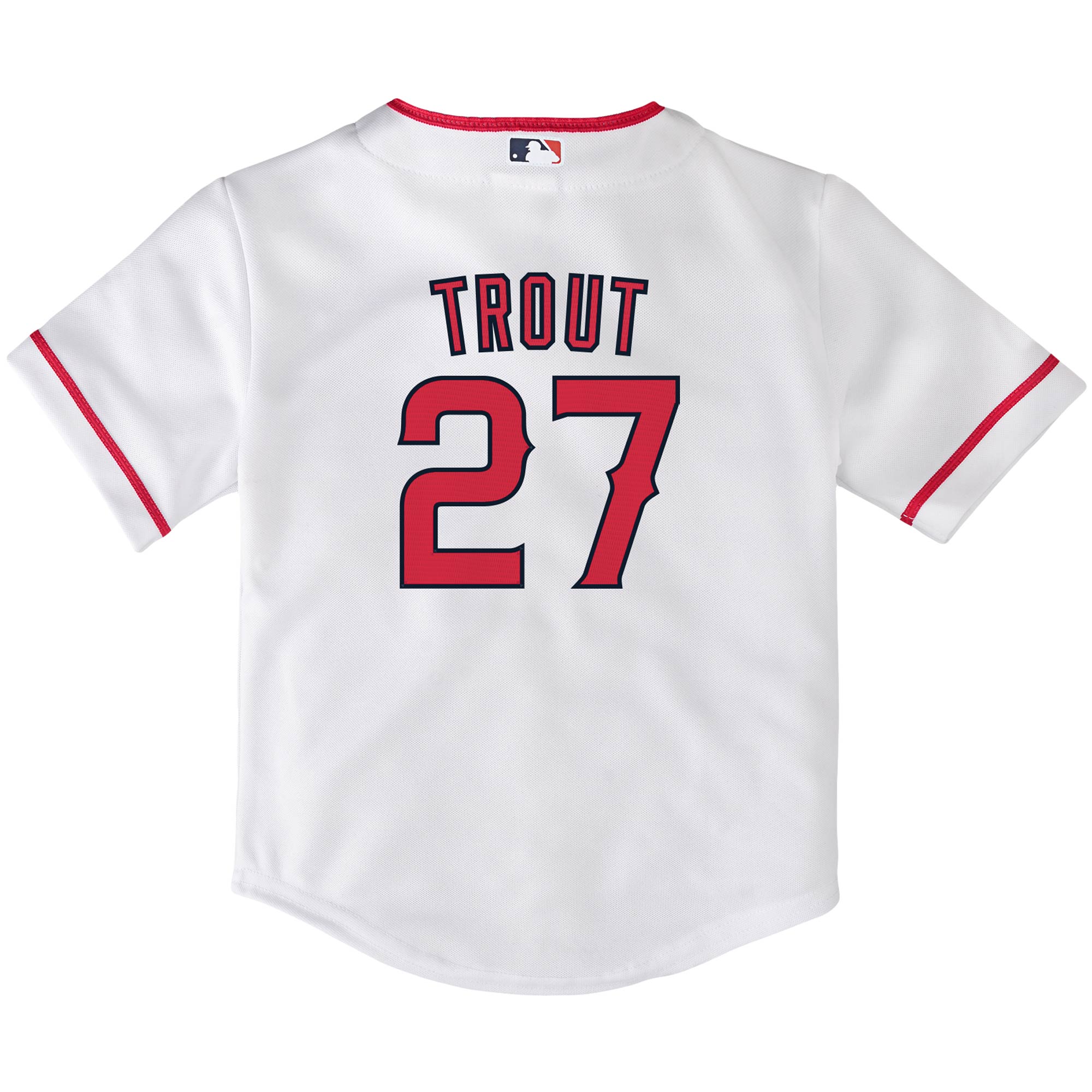 Mike Trout Los Angeles Angels  Toddler Home Replica Player Jersey - White