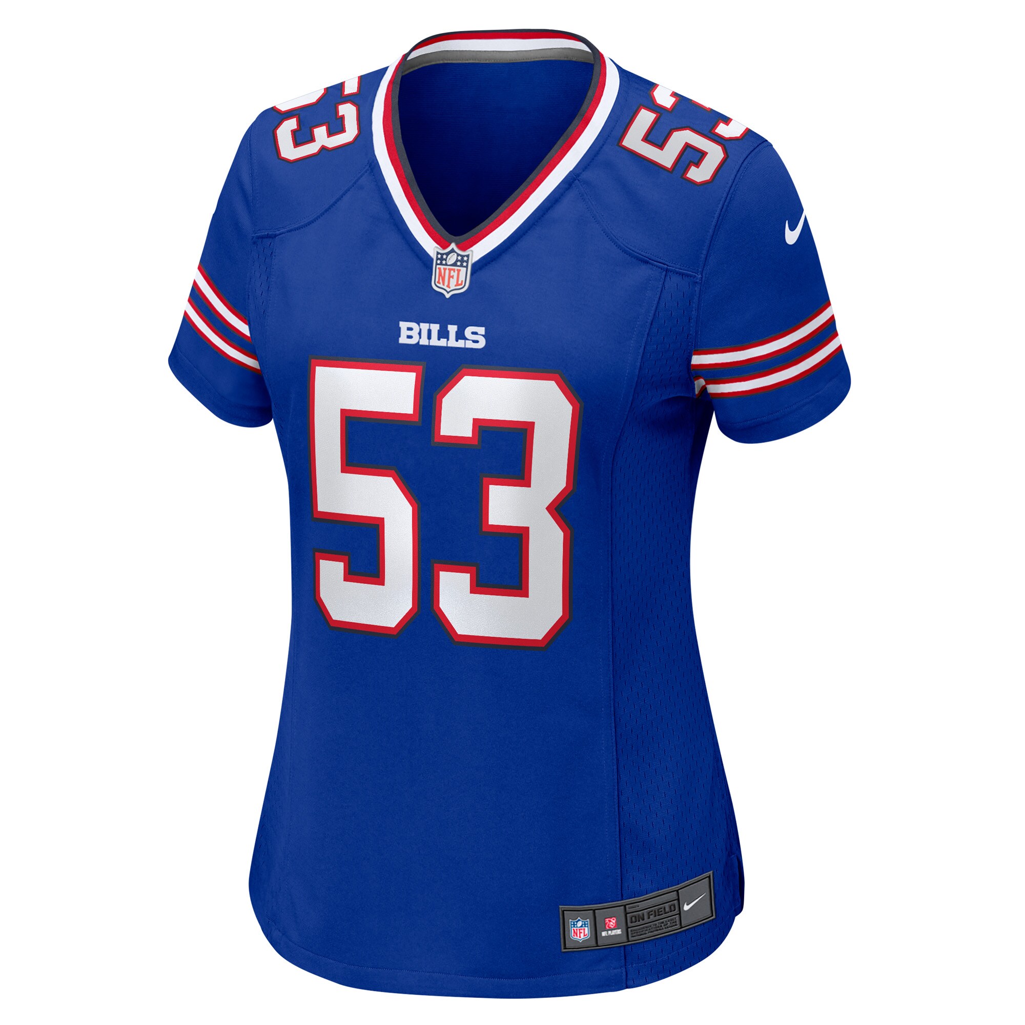 Tyrel Dodson Buffalo Bills  Women's Game Jersey - Royal