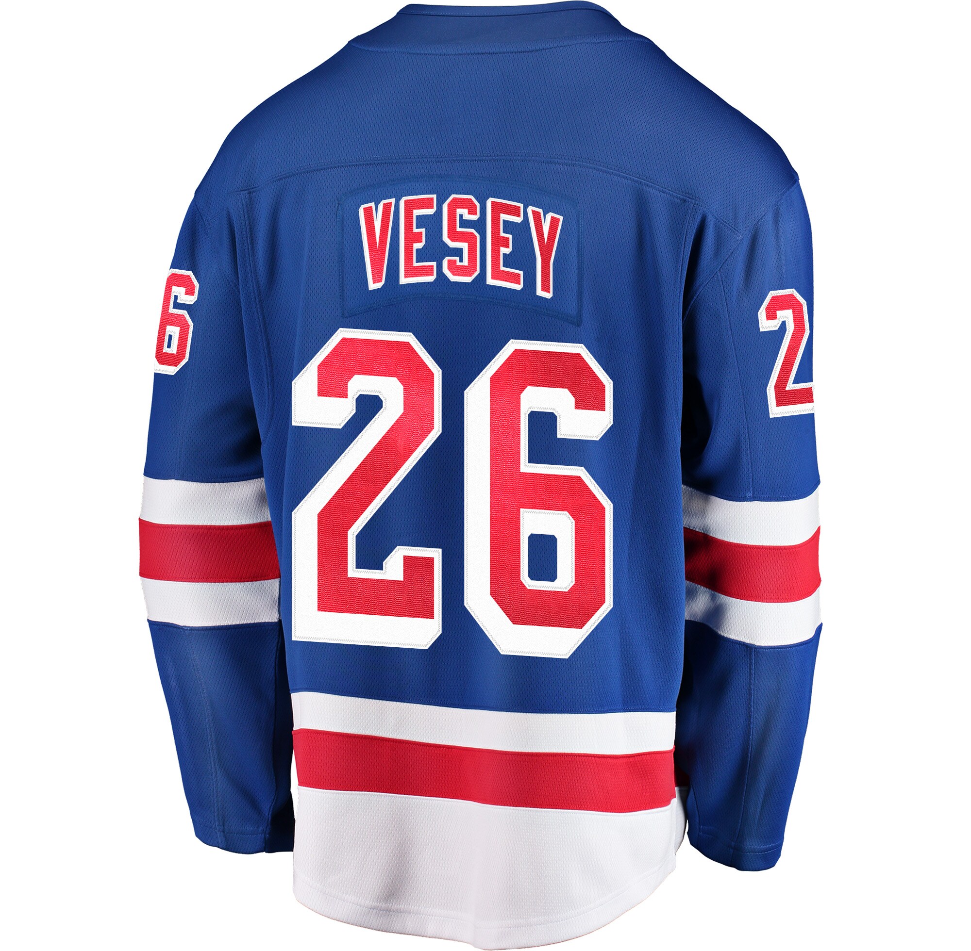 Jimmy Vesey New York Rangers Fanatics Home Breakaway Player Jersey - Blue