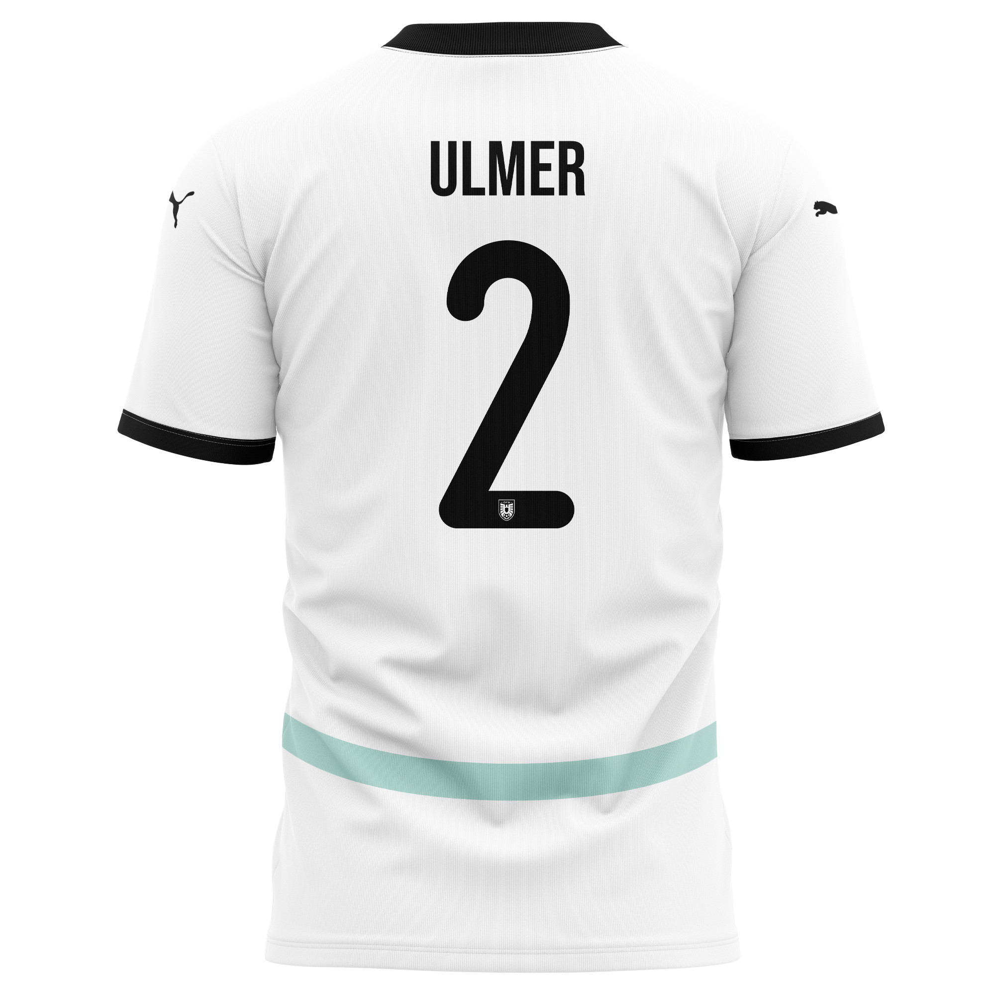 Andreas Ulmer 2 Austria National Team 2024/25 Away Kits AOP T-shirt - White
