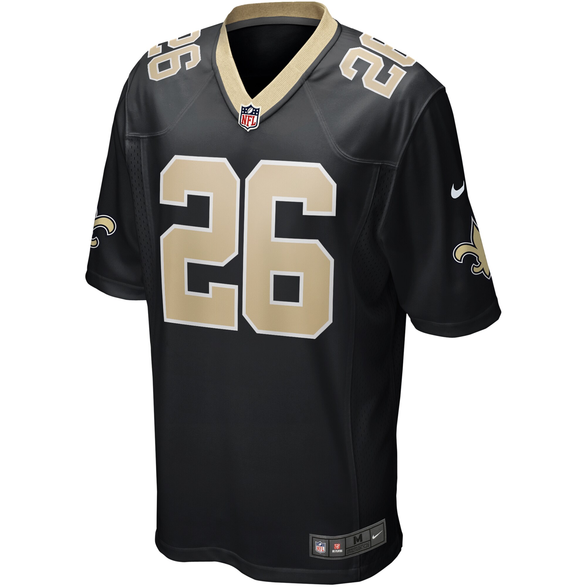 Deuce McAllister New Orleans Saints  Game Retired Player Jersey - Black