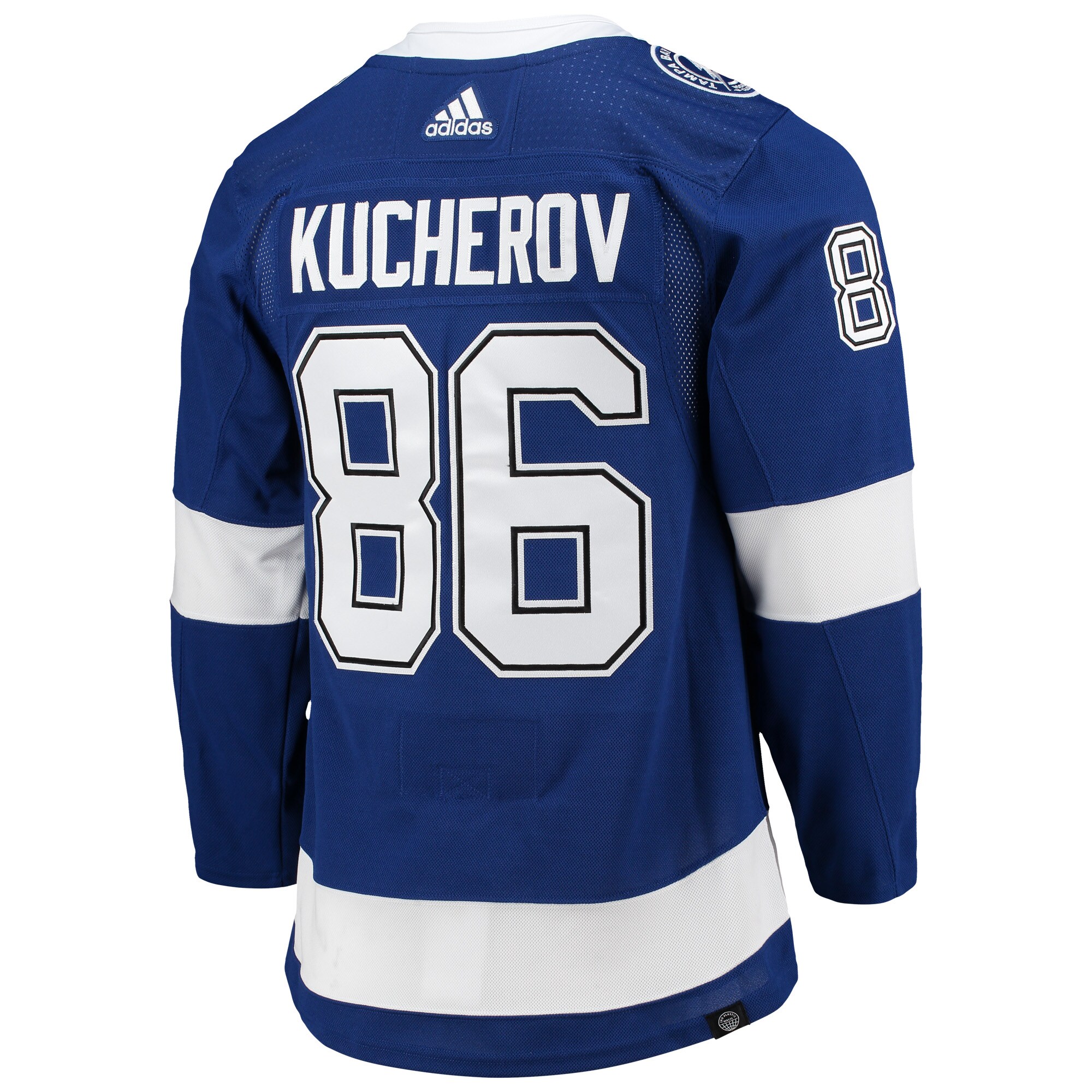 Nikita Kucherov Tampa Bay Lightning adidas Home Primegreen Authentic Player Jersey - Blue