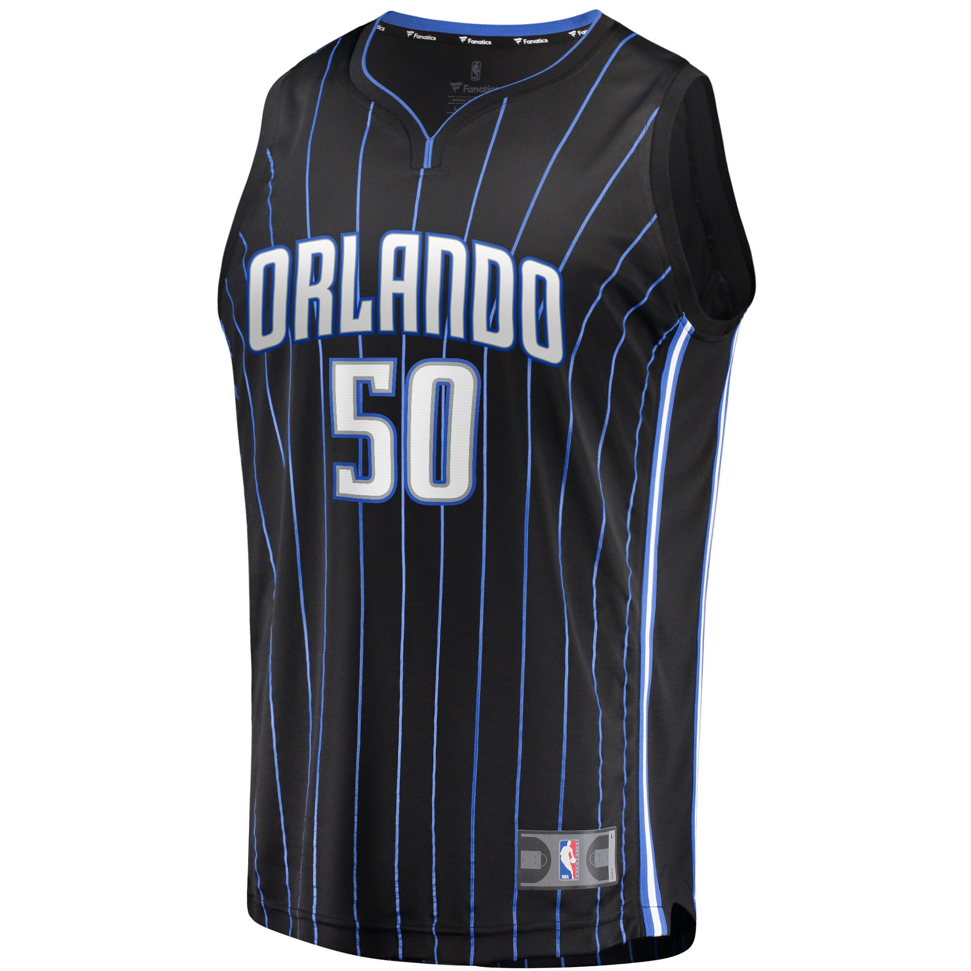 Cole Anthony Orlando Magic Fanatics Fast Break Replica Jersey - Icon Edition - Black