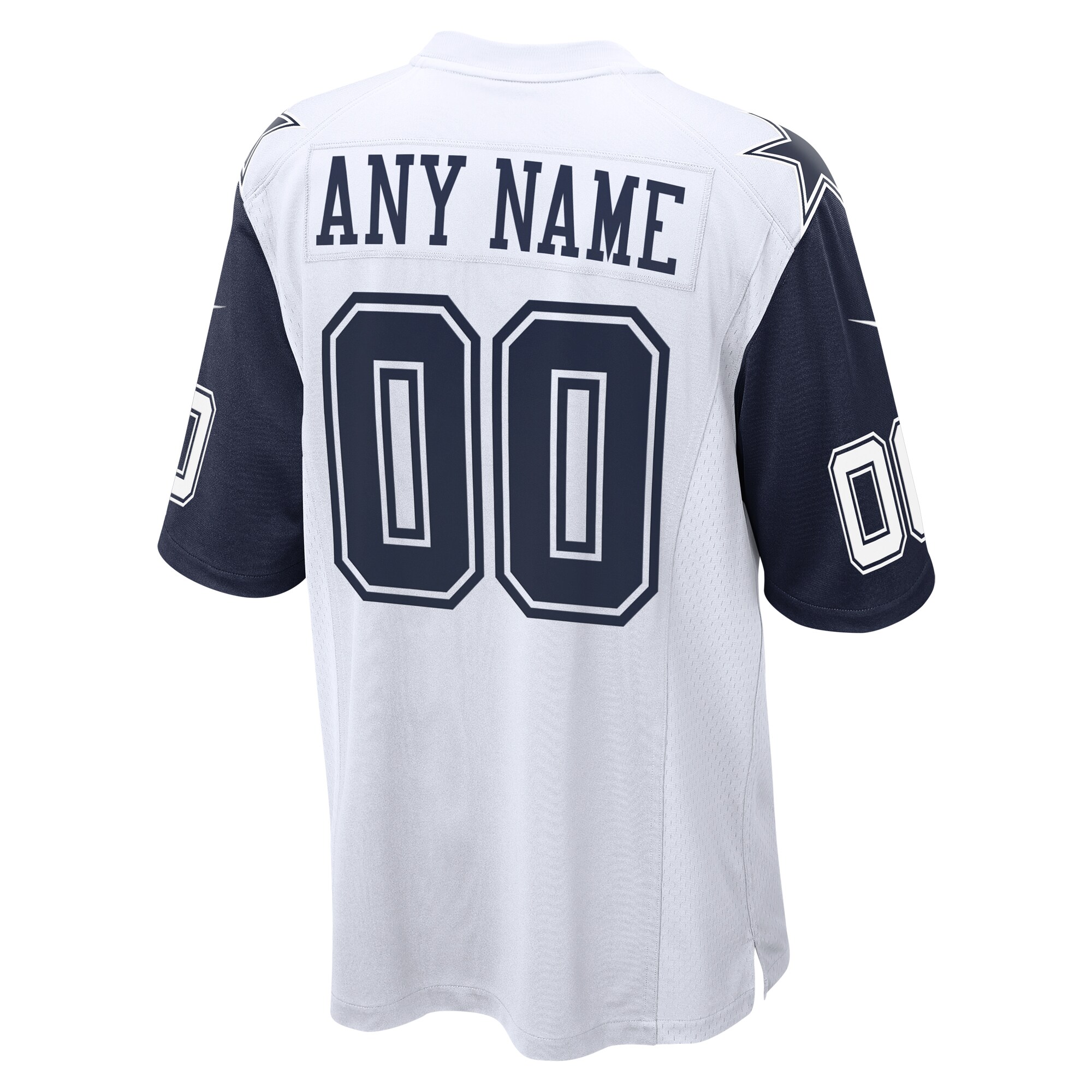 Dallas Cowboys  Alternate Custom Game Jersey - White