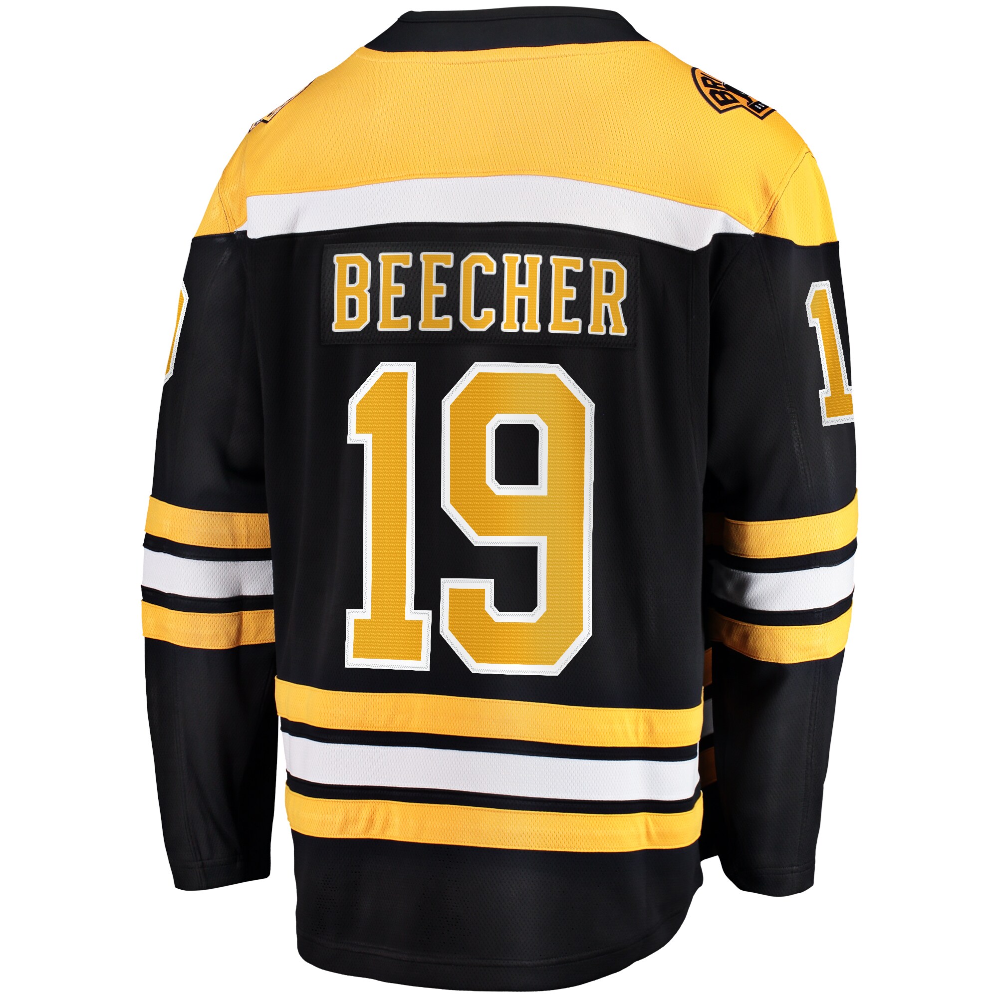 John Beecher Boston Bruins Fanatics Home Premier Breakaway Player Jersey - Black