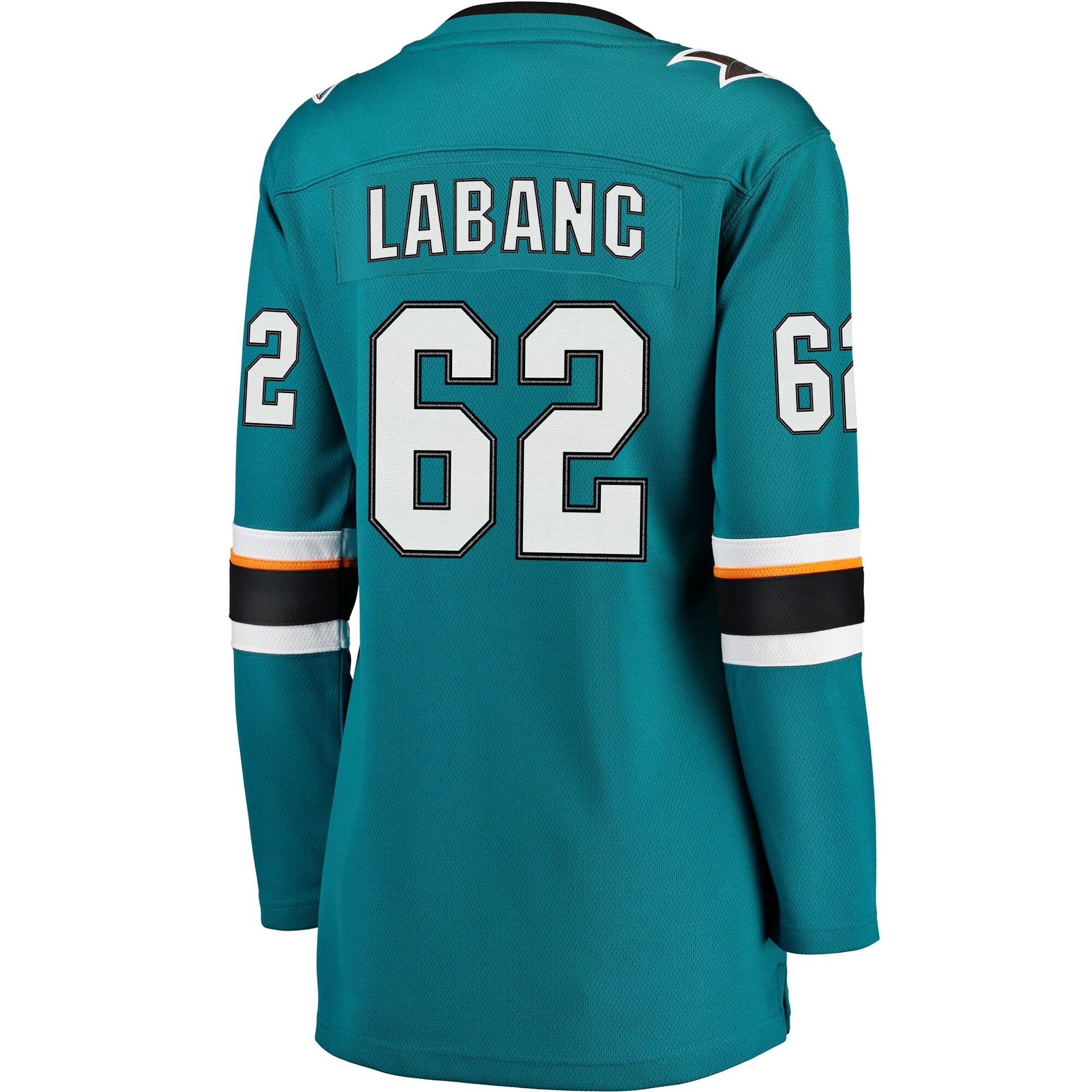 Kevin Labanc San Jose Sharks Fanatics Women's Breakaway Jersey - Teal