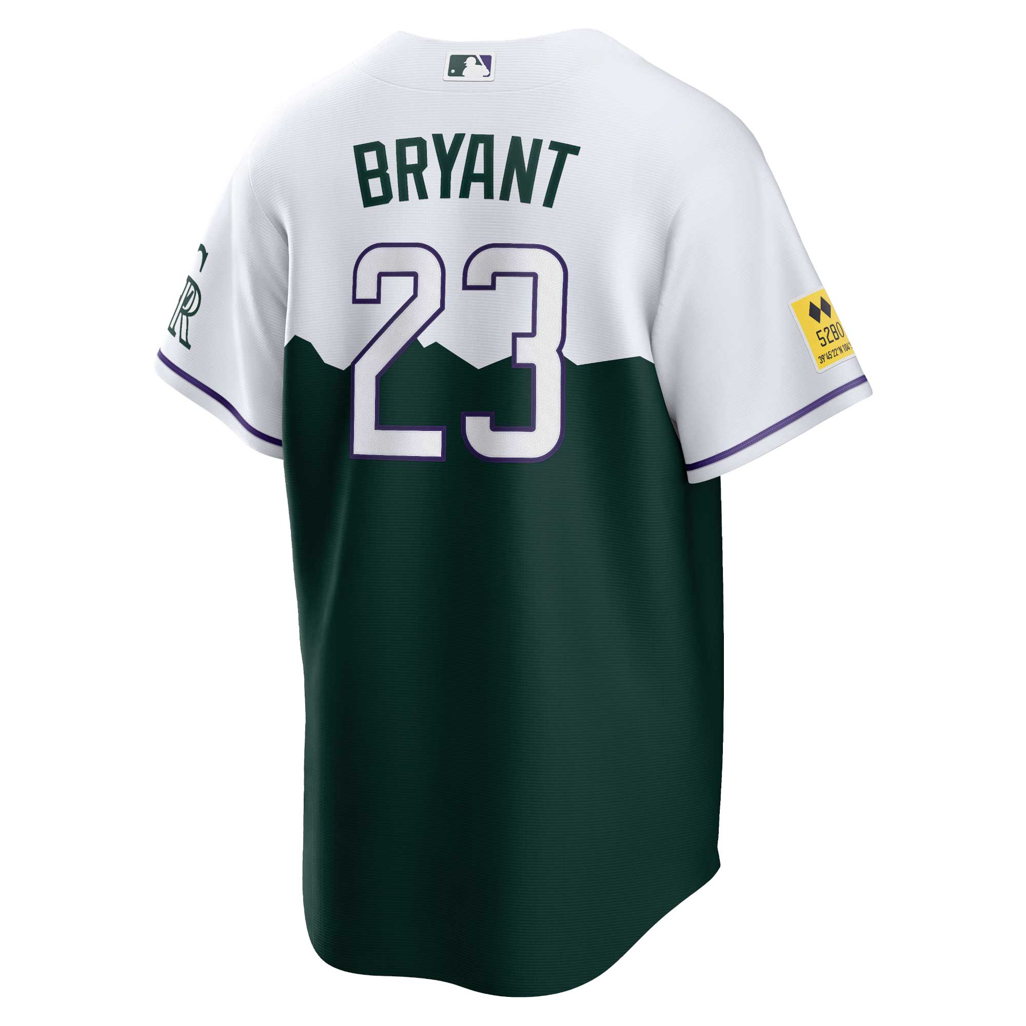 Kris Bryant Colorado Rockies  City Connect Replica Player Jersey - Green