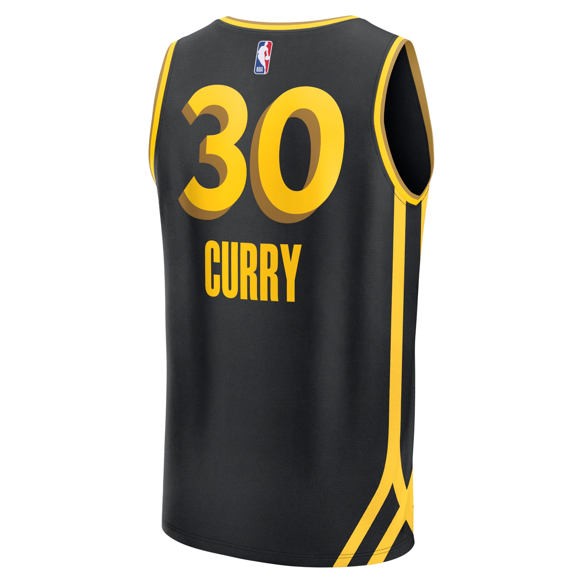 Stephen Curry Golden State Warriors Fanatics Fast Break Jersey - Black - City Edition