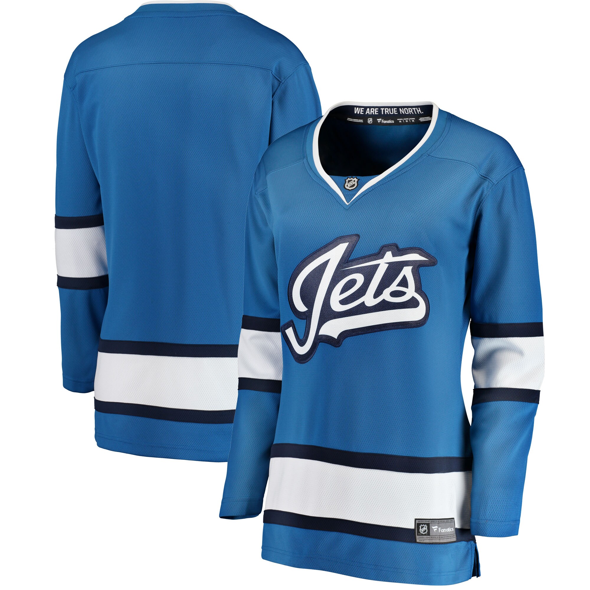Winnipeg Jets Fanatics Women's Alternate Breakaway Jersey - Blue