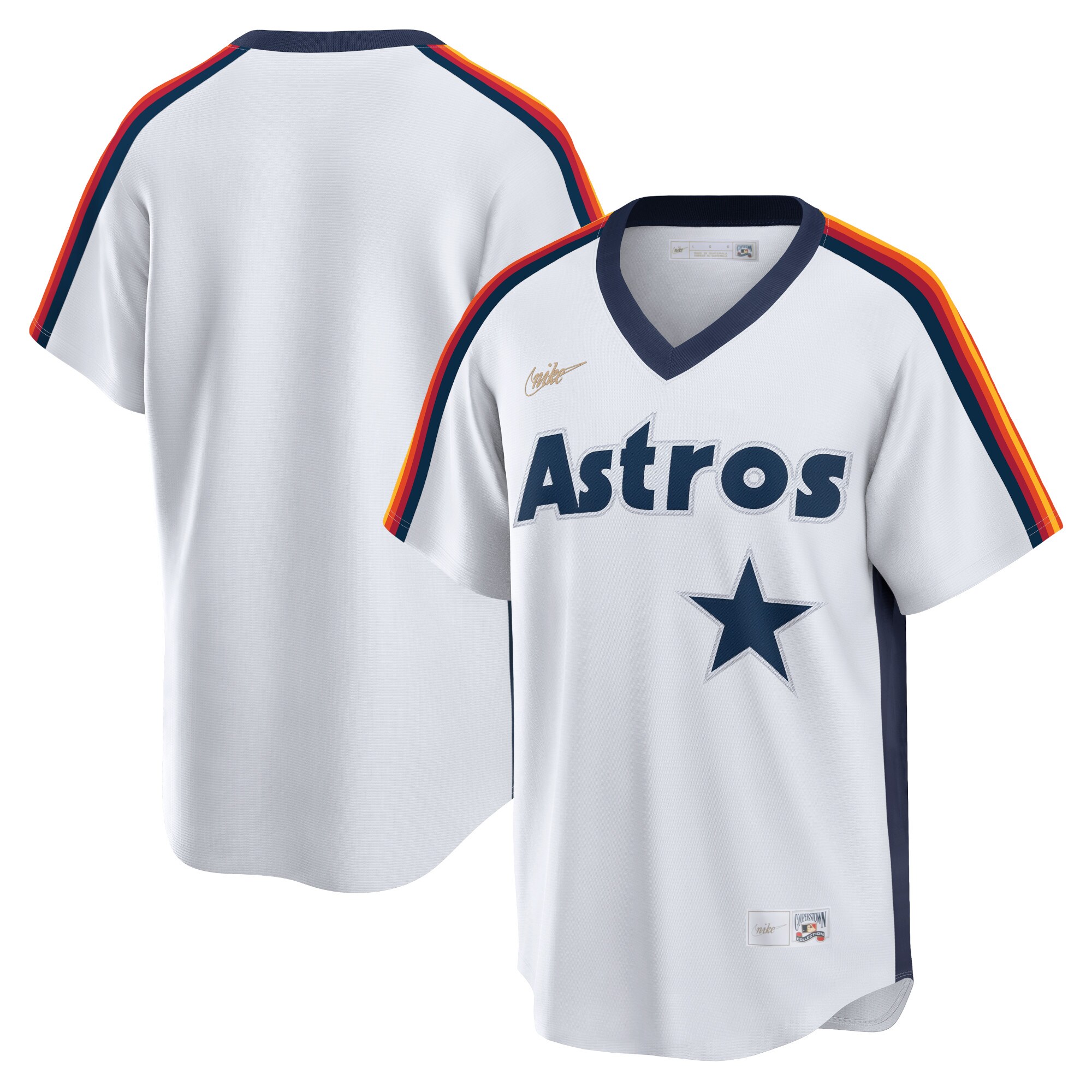 Houston Astros  Home Cooperstown Collection Player Jersey - White