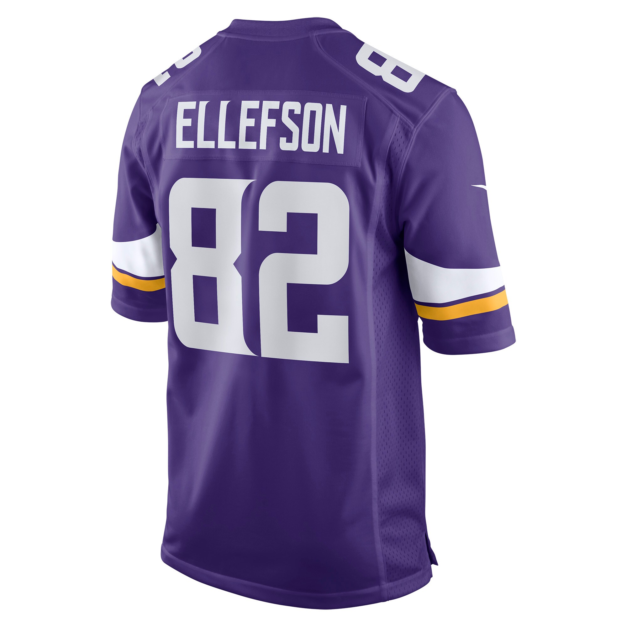 Ben Ellefson Minnesota Vikings  Game Jersey - Purple