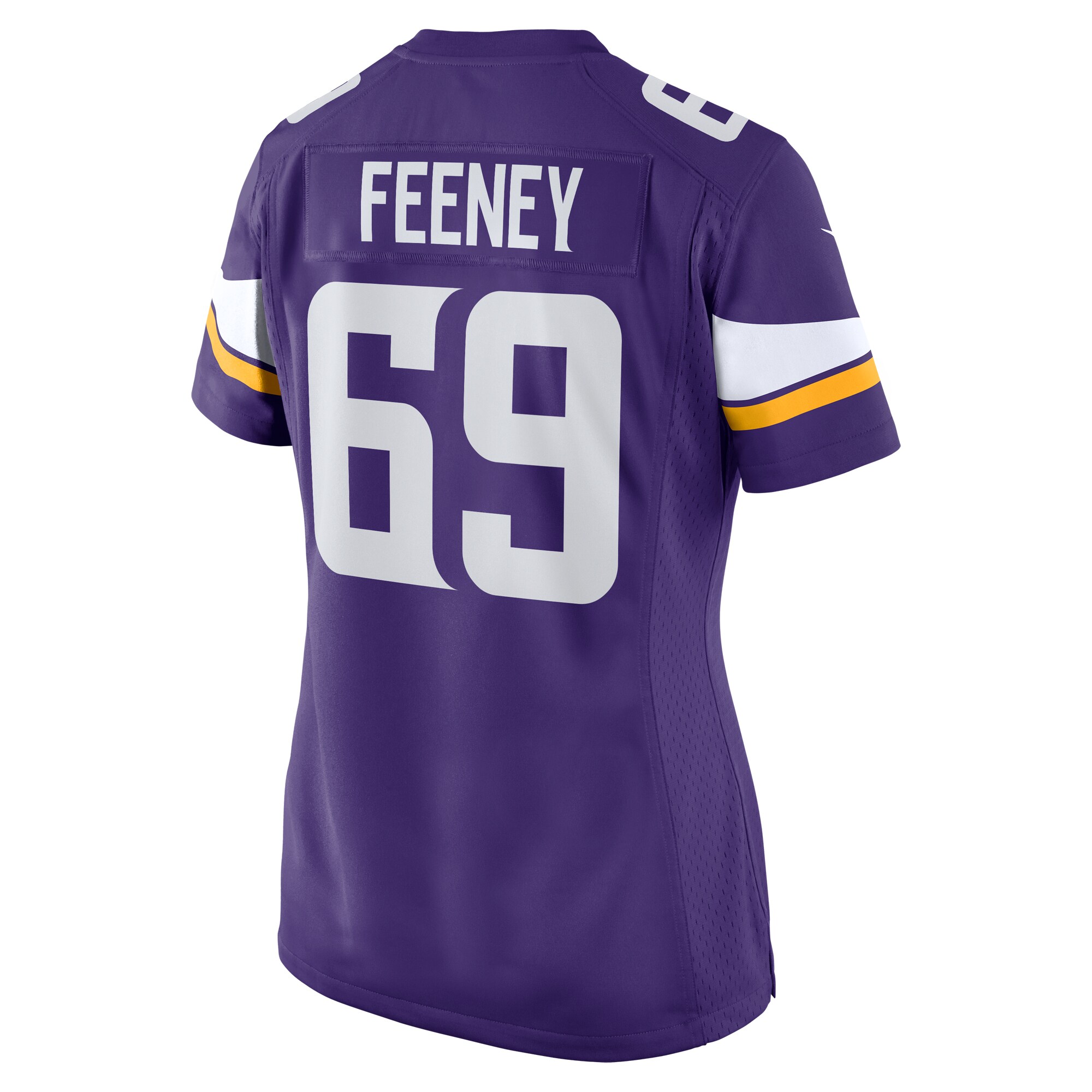 Dan Feeney Minnesota Vikings  Women's Team Game Jersey -  Purple
