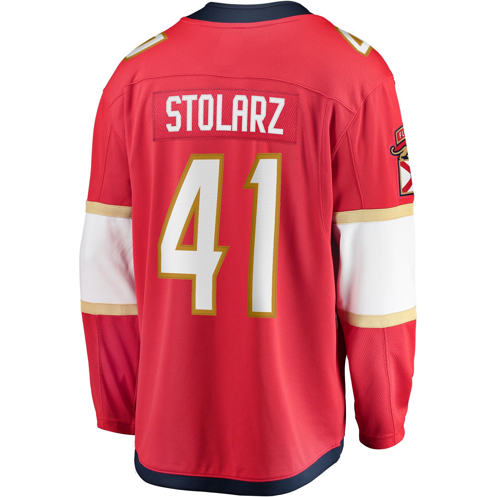 Anthony Stolarz Florida Panthers Fanatics Home Breakaway Jersey - Red