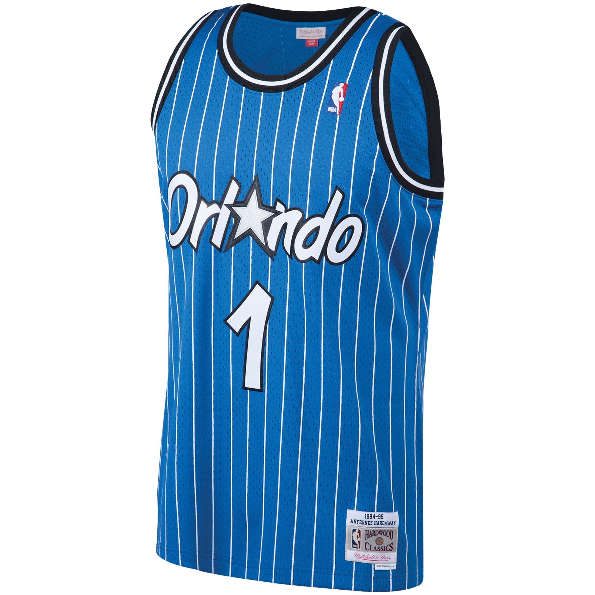 Penny Hardaway Orlando Magic Mitchell & Ness 1994\/95 Big & Tall Hardwood Classics Swingman Jersey - Blue
