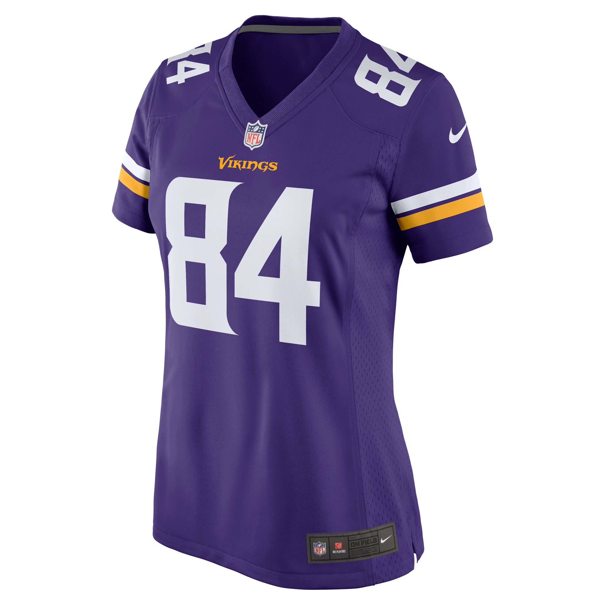 Josh Oliver Minnesota Vikings  Women's Game Player Jersey - Purple