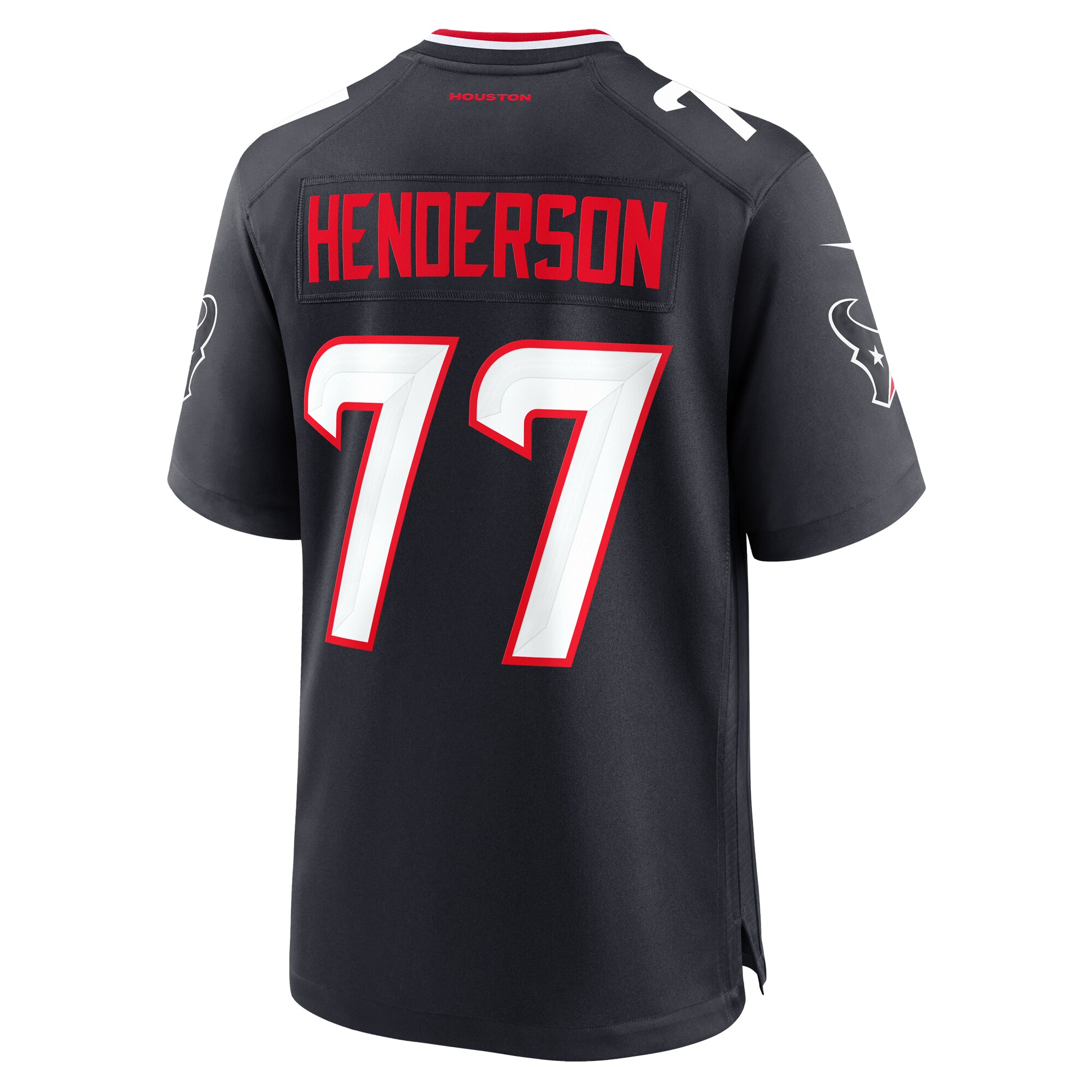 LaDarius Henderson Houston Texans  Game Jersey -  Navy