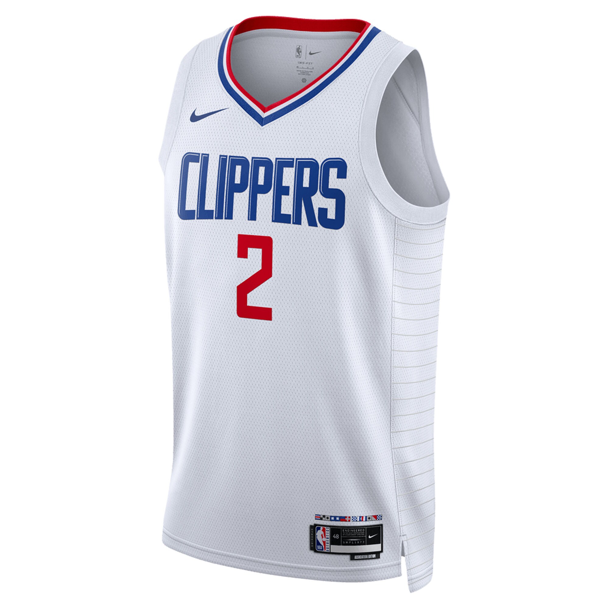 Kawhi Leonard LA Clippers  Unisex Swingman Jersey - Association Edition - White