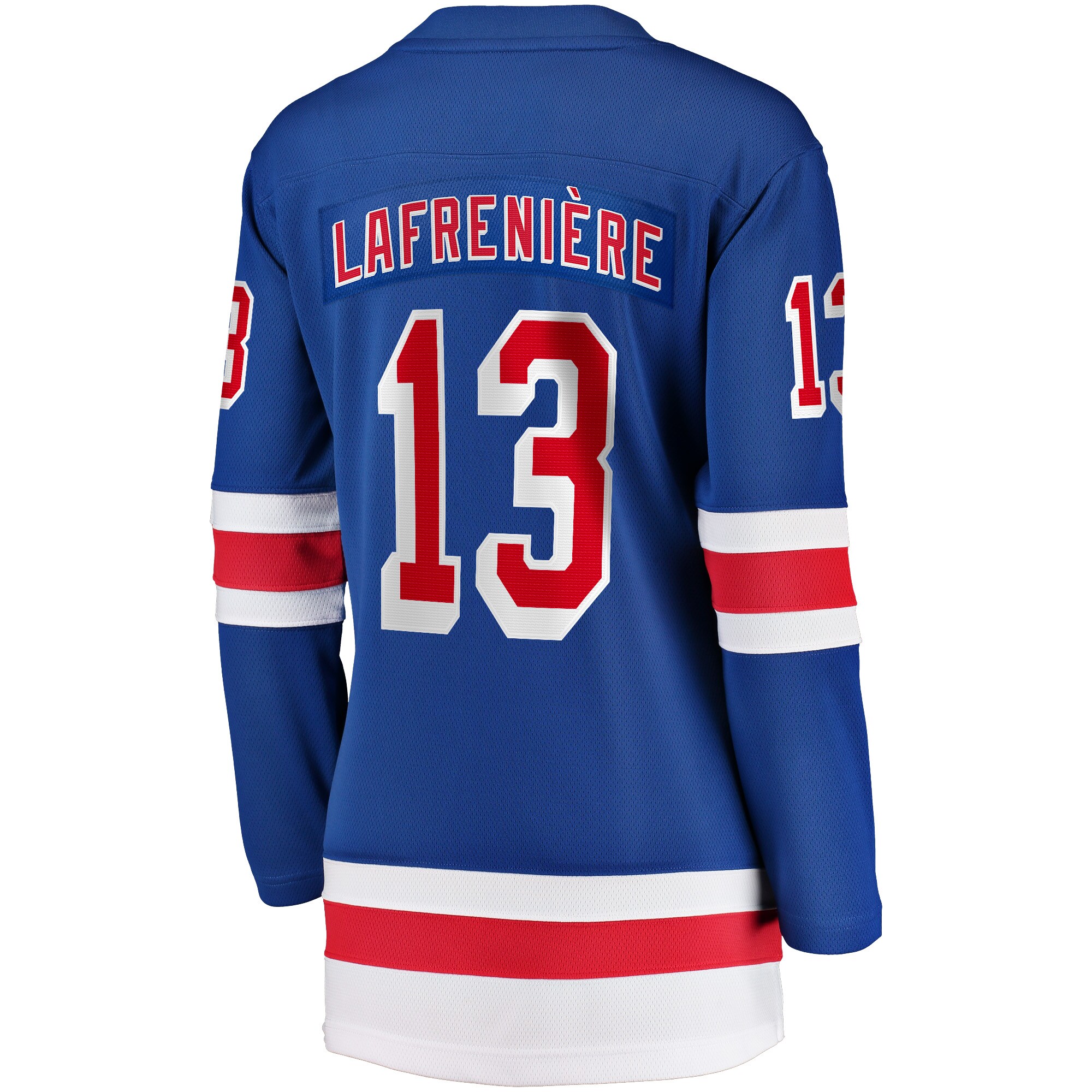 Alexis Lafreni\u00c3\u00a8re New York Rangers Fanatics Women's Breakaway Player Jersey - Blue