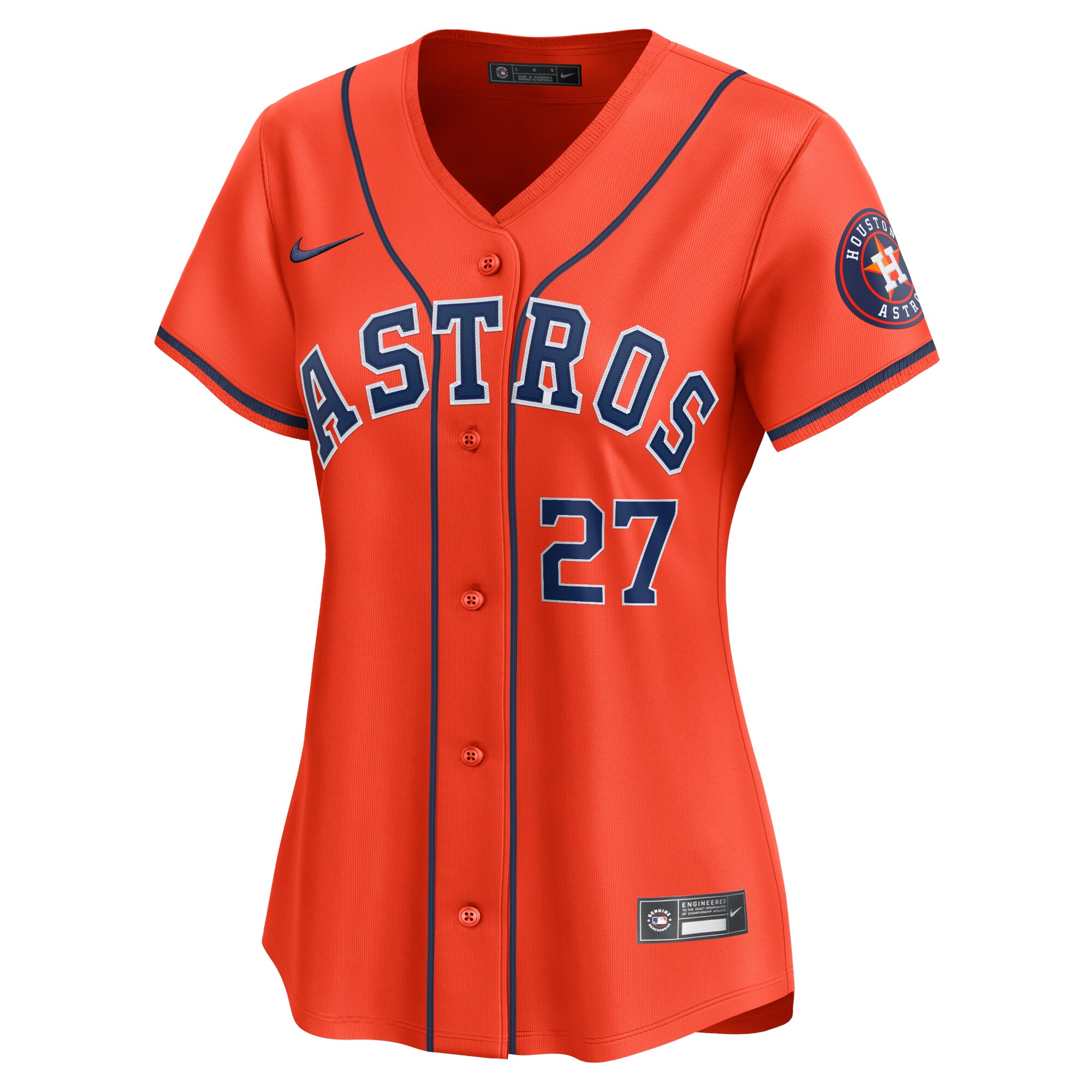 Jose Altuve Houston Astros  Women's Alternate Limited Player Jersey\u00c2\u00a0\u00e2\u20ac\u201c Orange